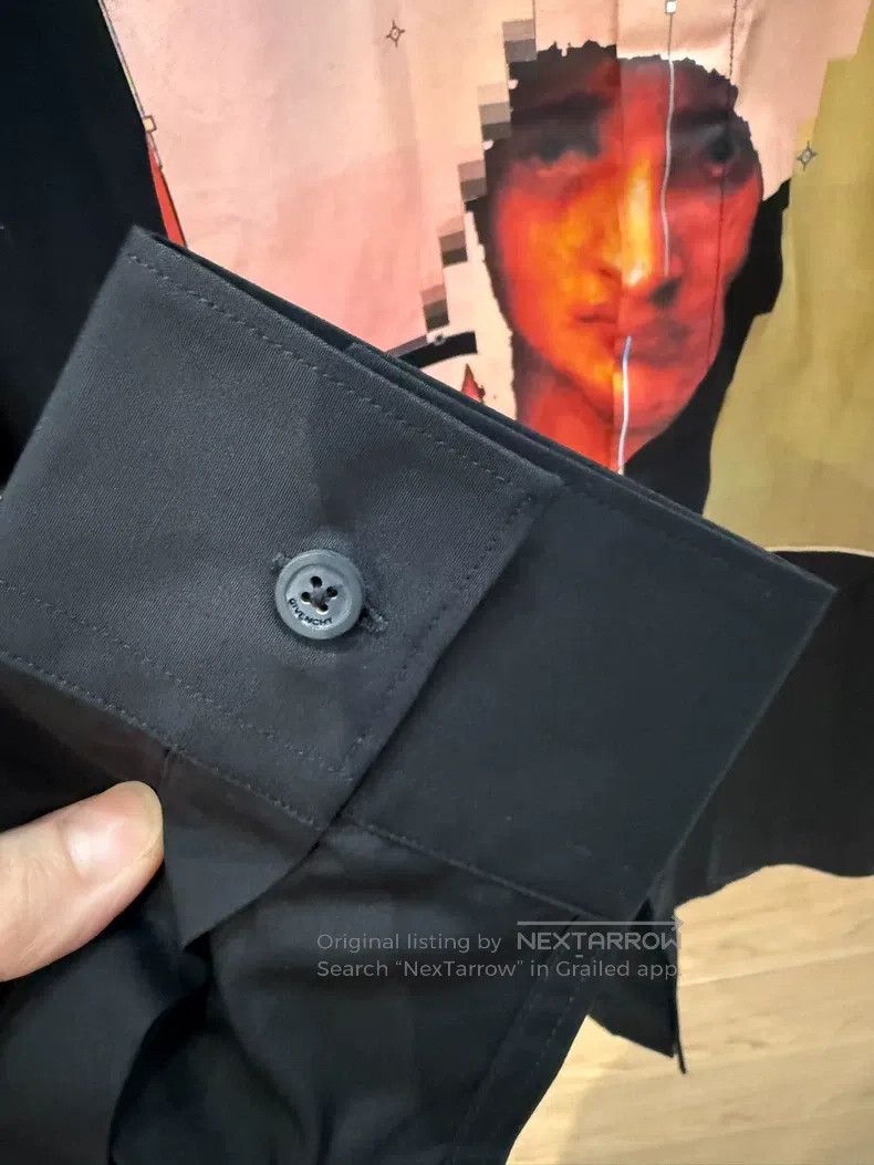 Givenchy Givenchy Black Long Sleeve Shirt Size US XXS / EU 40 - 3 Thumbnail