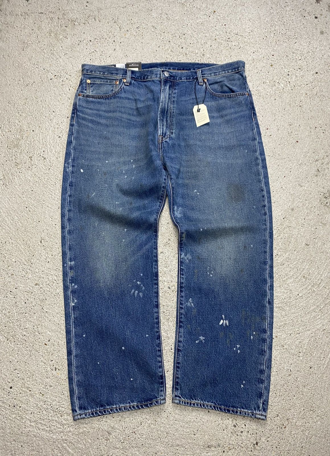 Levi's Vintage Clothing Levis 551 new with tags jeans paint trashed 1961 Size US 42 / EU 58 - 1 Thumbnail