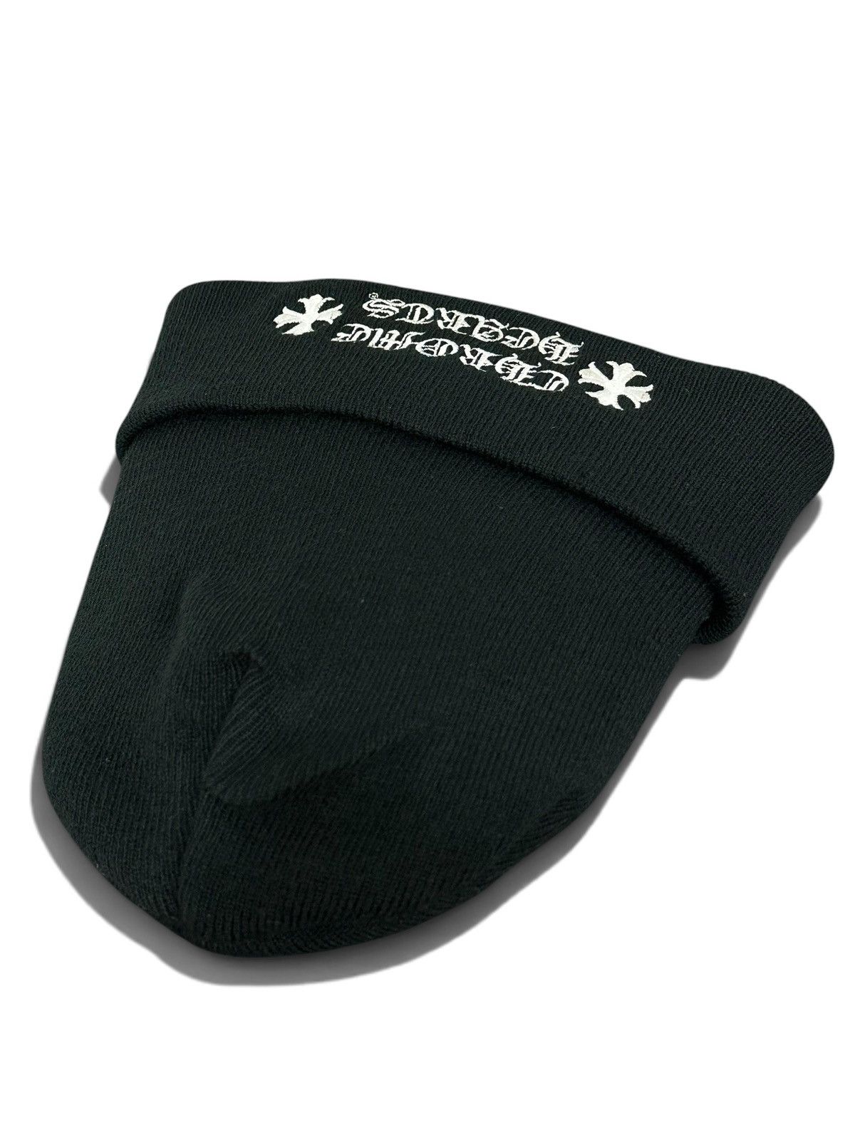 Chrome Heart Black White Beanie, Men's