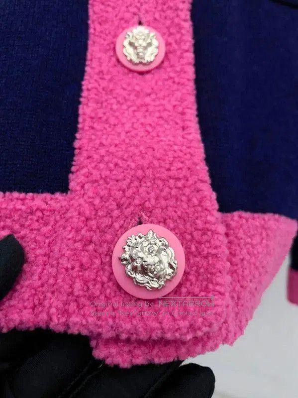 Chanel Chanel Color Block Cashmere Blend Cardigan . Size XS / US 0-2 / IT 36-38 - 6 Thumbnail