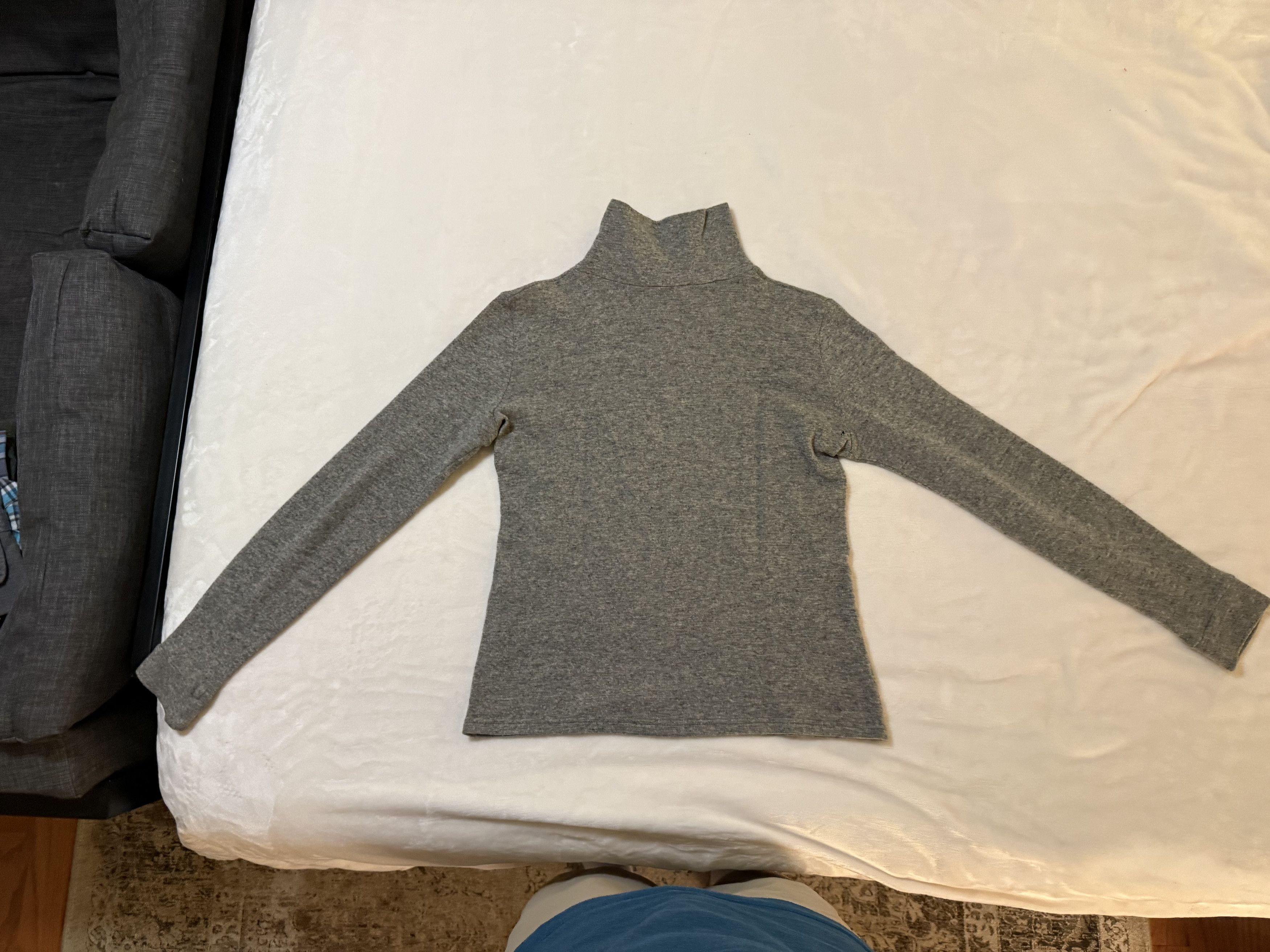 Raf Simons Raf Simons AW99 Grey Wool Turtleneck Size US S / EU 44-46 / 1 - 6 Thumbnail