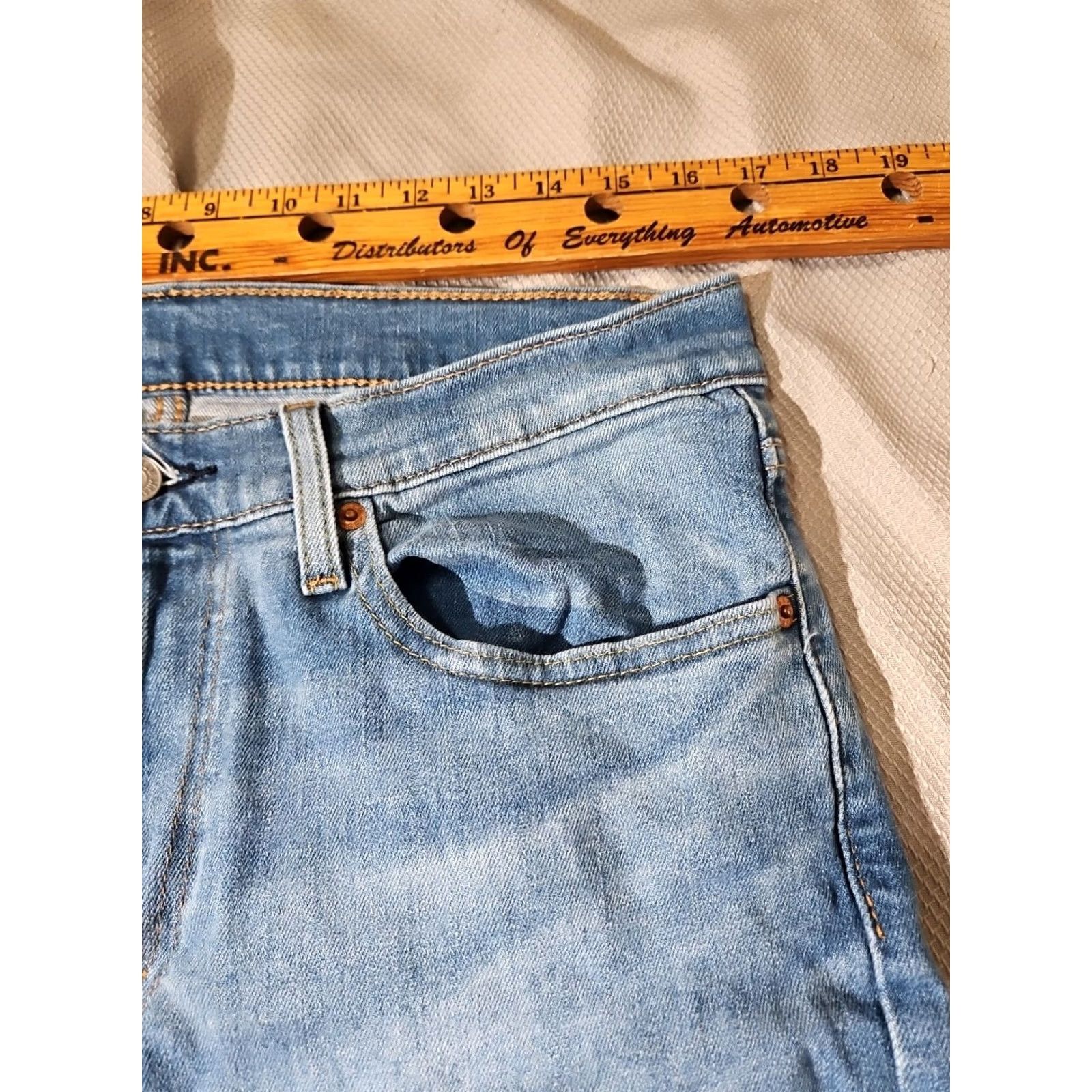 Levi's Levi'S 511 Jeans Mens 34x34 Blue Slim Fit Straight Pants Casual Denim Western - Pre-Owned - In Excellent Condition - Measurements Included Size US 34 / EU 50 - 6 Thumbnail