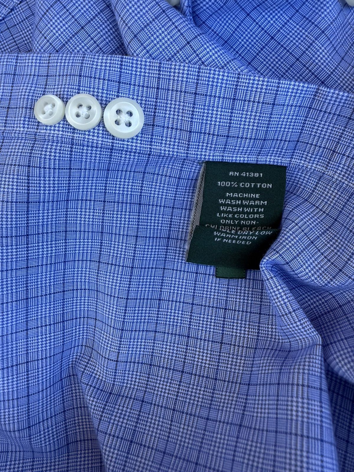 Lauren Ralph Lauren Lauren Ralph Lauren Dress Shirt Size 15 1/2 32/33 Plaid Size US M / EU 48-50 / 2 - 11 Thumbnail
