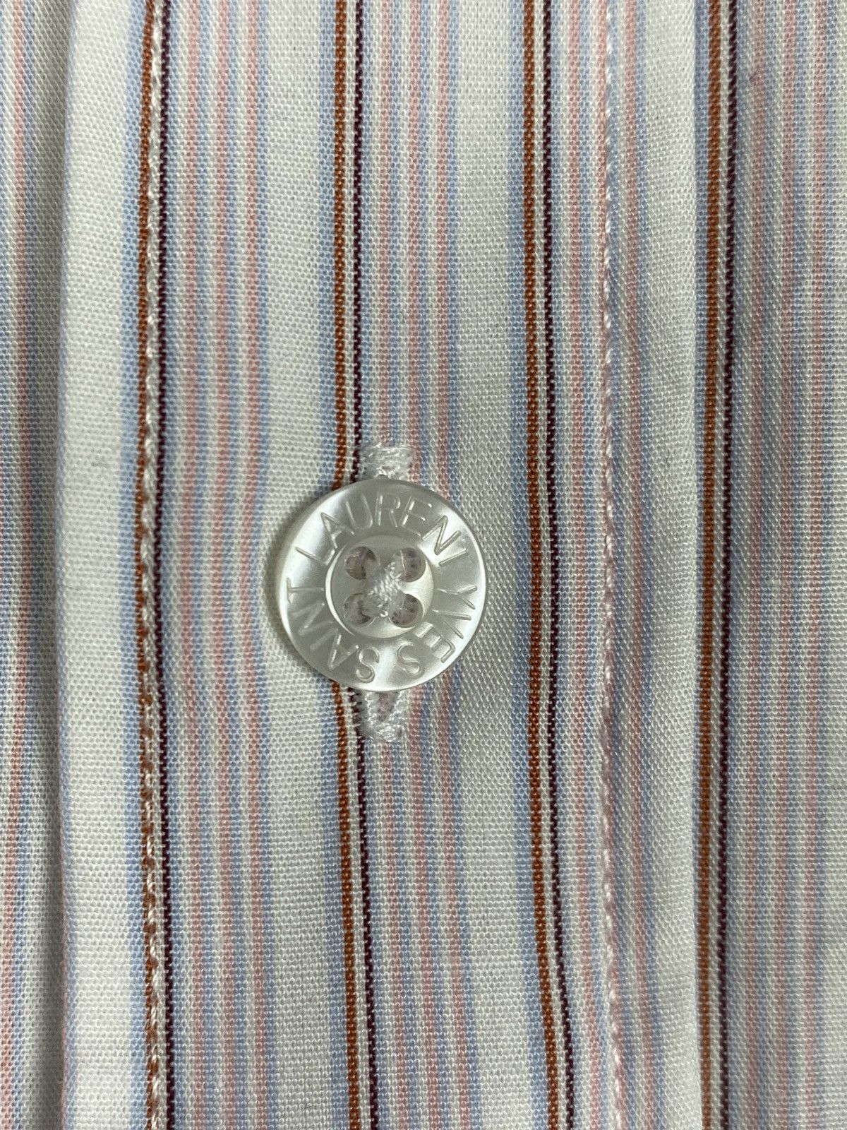 Vintage Vintage Yves Saint Laurent Button Up Shirt Size XL Size US XL / EU 56 / 4 - 8 Thumbnail