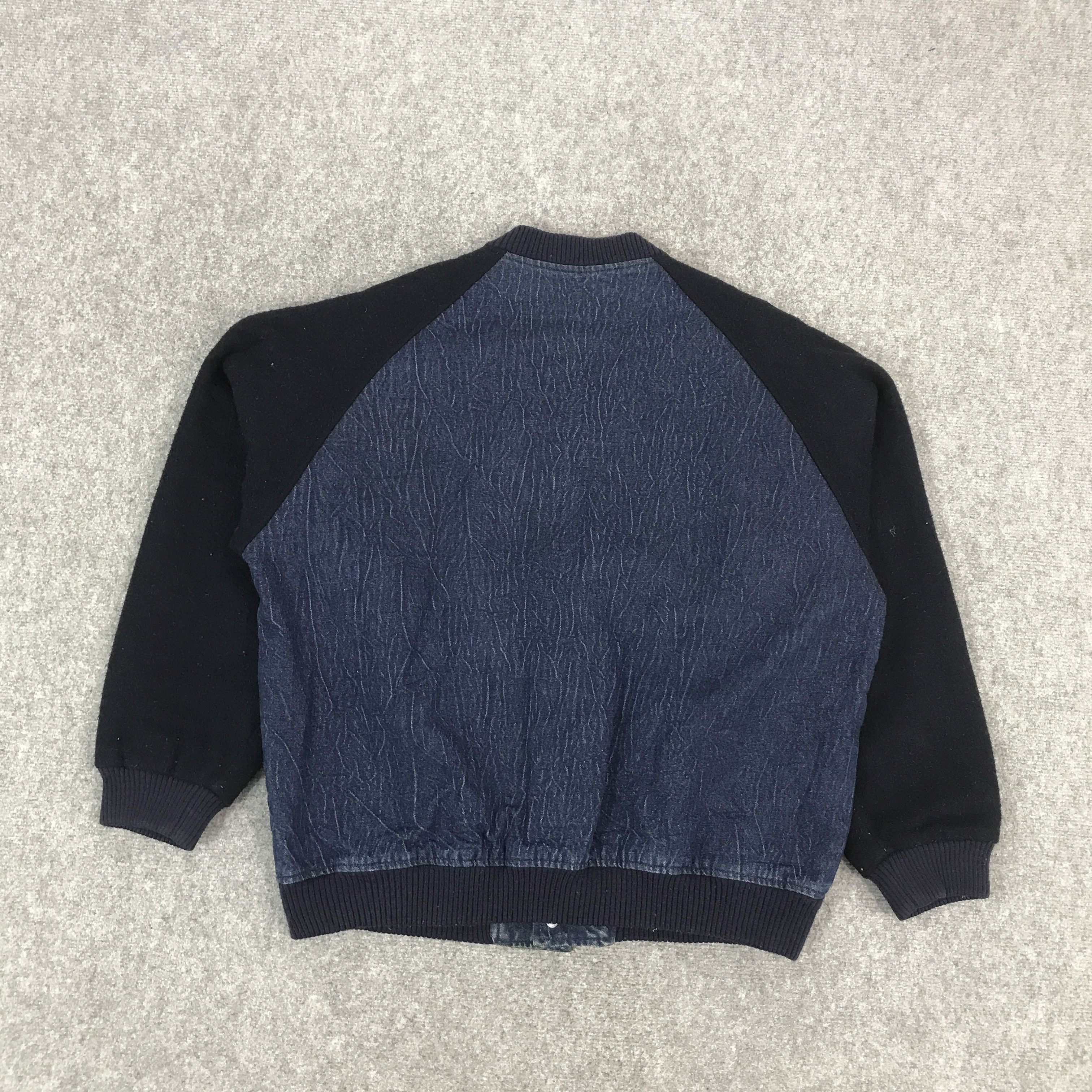 Japanese Brand 2000s GC.LUB DENIM SNAP BUTTON JACKET Size US XL / EU 56 / 4 - 2 Thumbnail