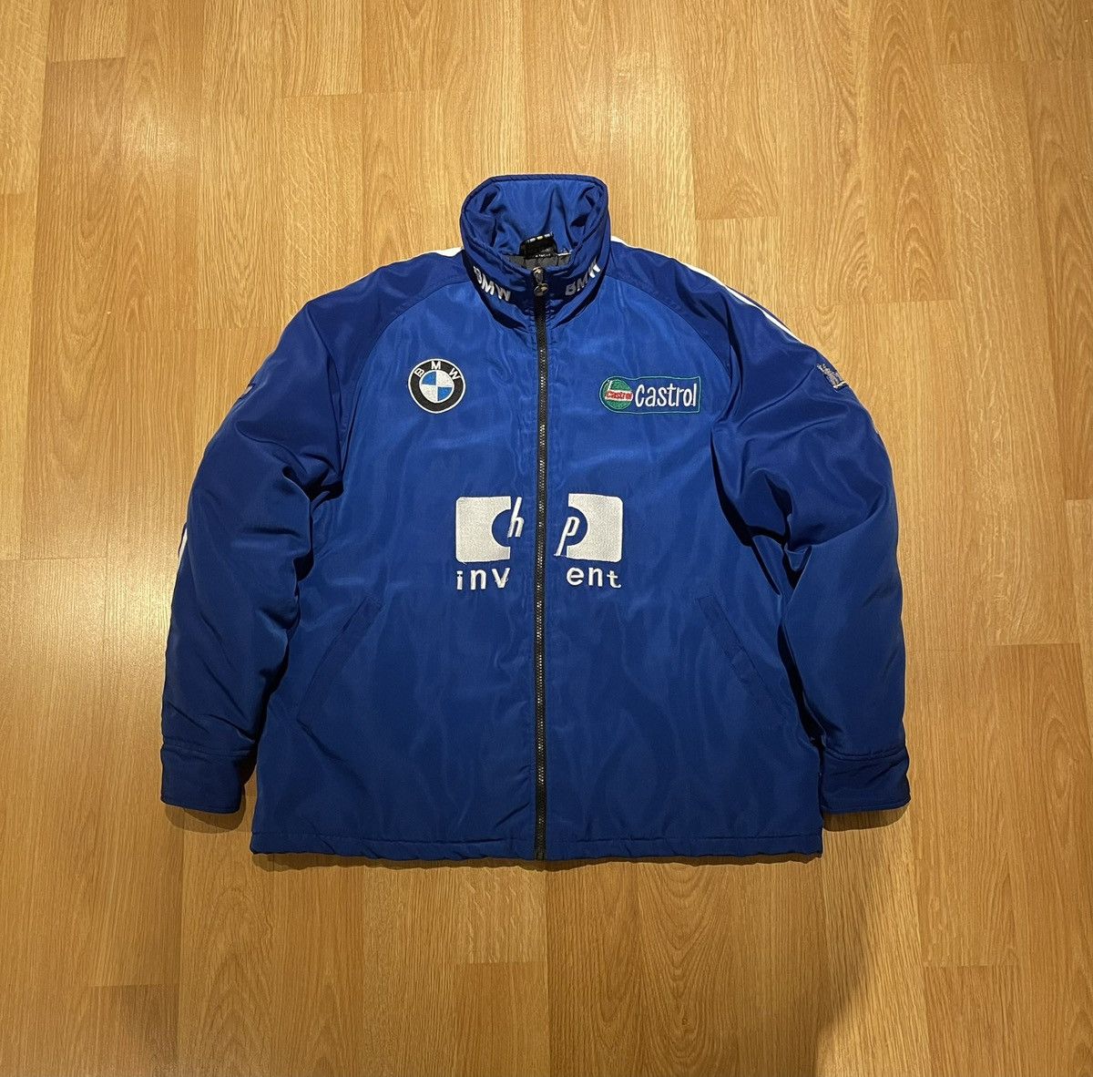 BMW × Vintage BMW Formula 1 Racing Jacket Size US XL / EU 56 / 4 - 1 Thumbnail