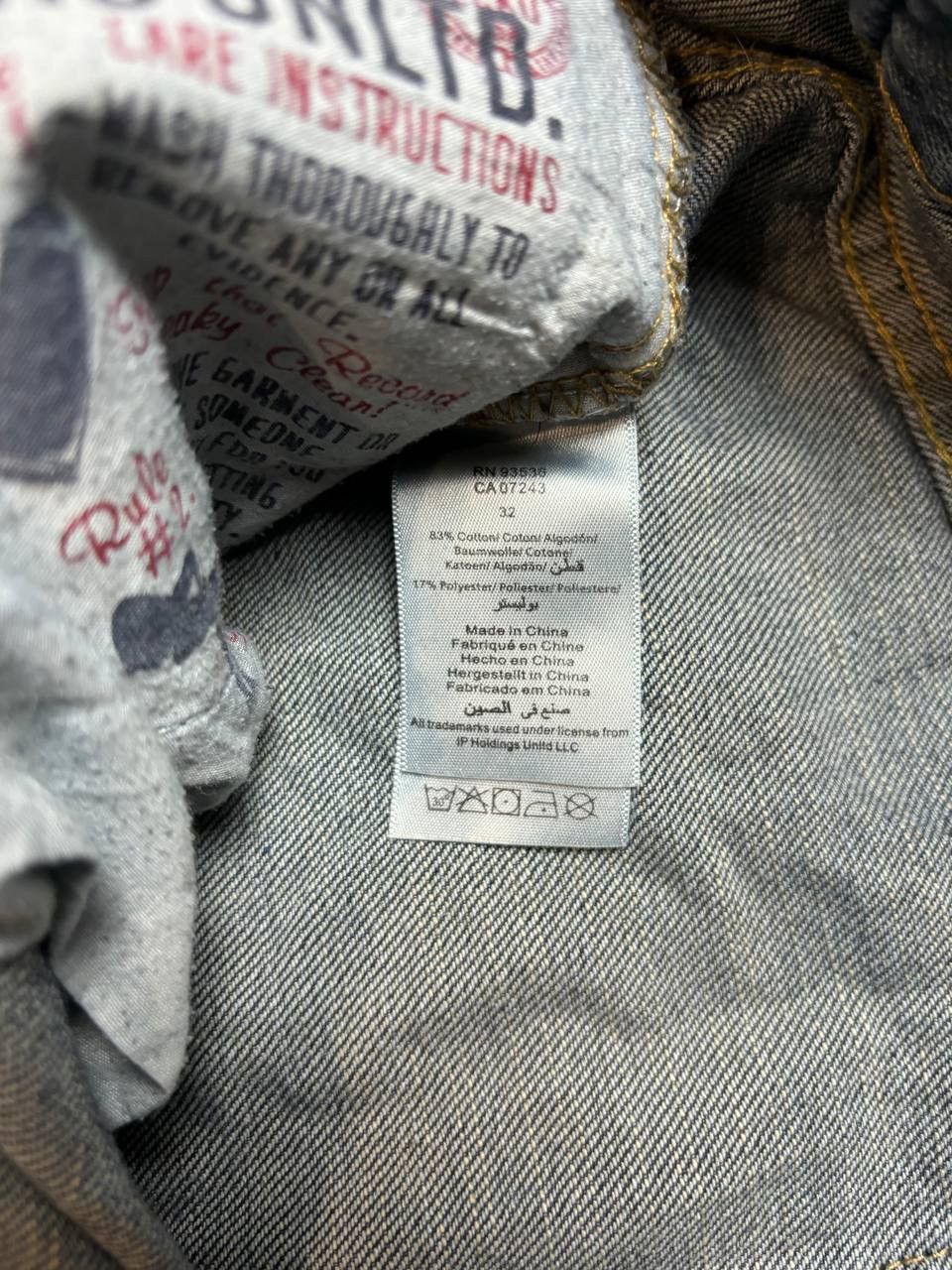 Ecko Unltd. × Japanese Brand × Vintage Vintage Y2K Eco Unltd Hang Tray Camo Denim Pants Size US 32 / EU 48 - 4 Thumbnail