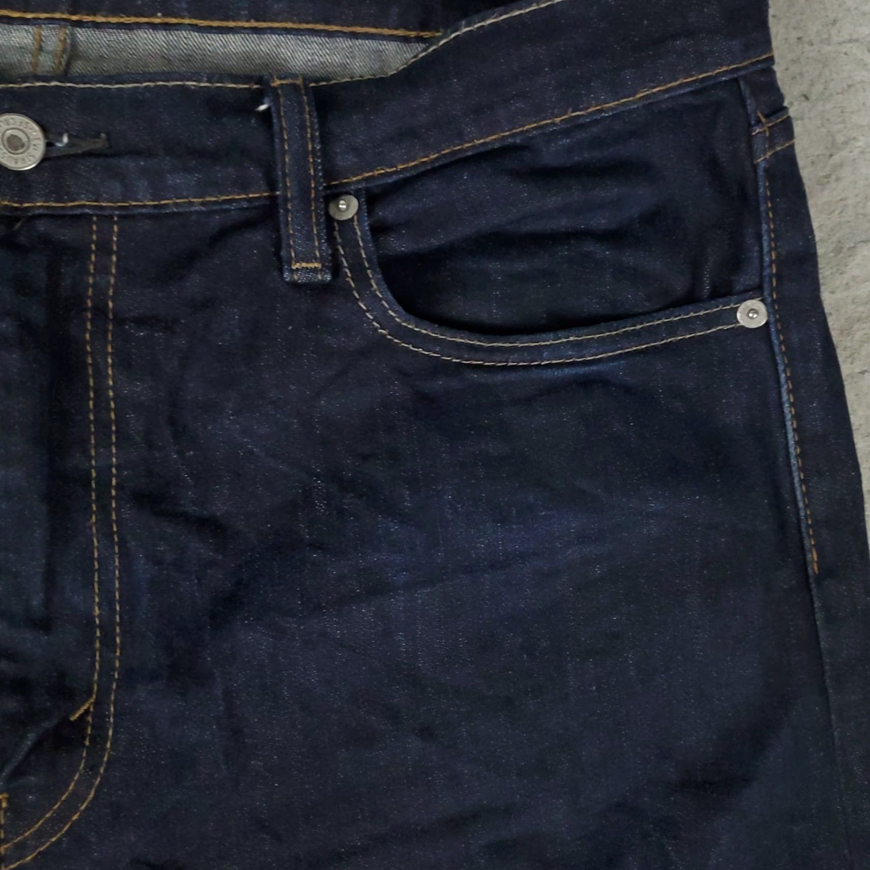 Levi's Levis 512 Jeans Mens 38x31 Blue Slim Taper Leg Denim Pants Size US 38 / EU 54 - 4 Thumbnail