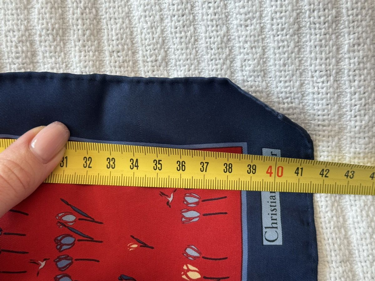 Christian Dior Monsieur × Dior × Vintage Scarf 100% silk Dior Size ONE SIZE - 4 Thumbnail