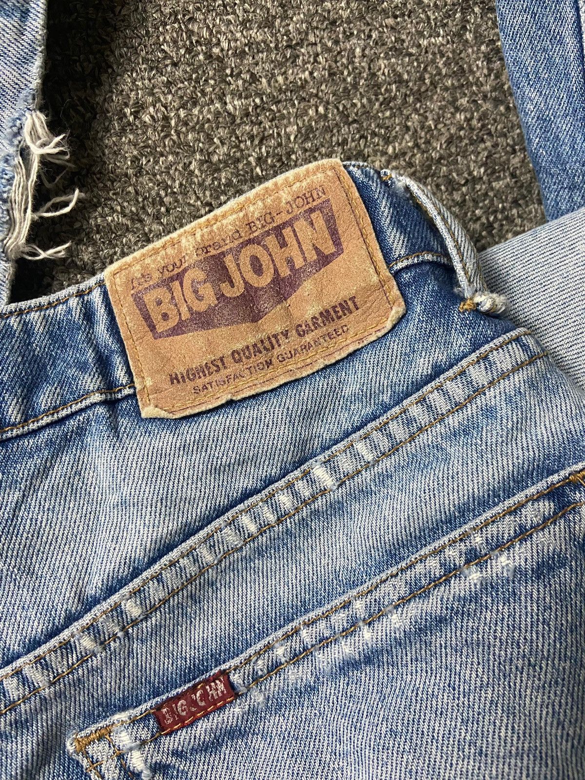Big John BIG JOHN Distressed Denim Ripped Jeans (138) Size US 29 - 5 Thumbnail