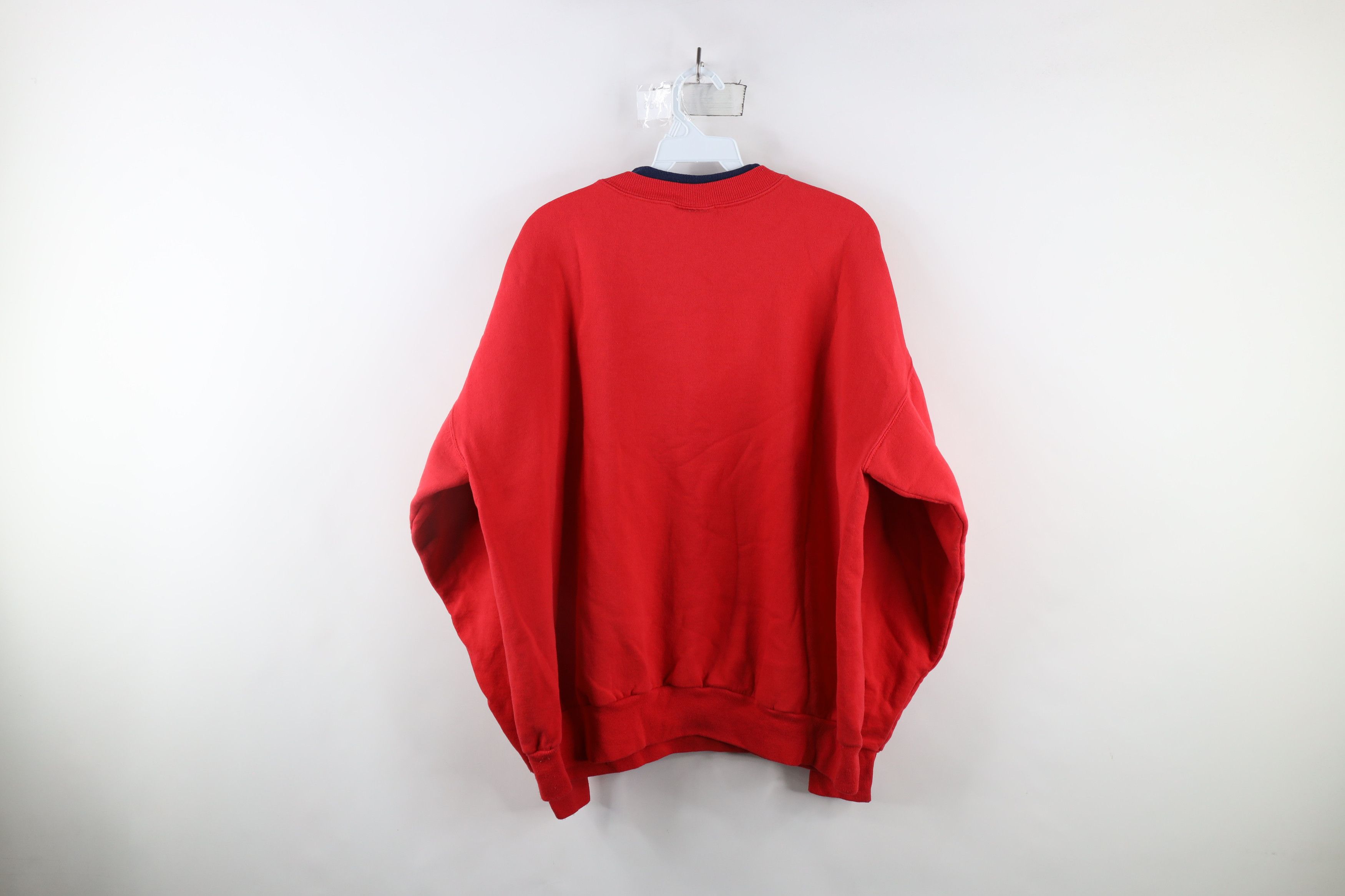 Vintage Vintage 90s Holidays Cat Kitten Layered Sweatshirt USA Size XL / US 12-14 / IT 48-50 - 7 Thumbnail