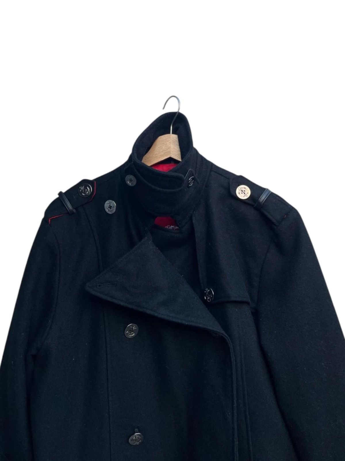 Woolrich Woolen Mills Woolrich Double Breasted Pea Coat Size US L / EU 52-54 / 3 - 8 Thumbnail