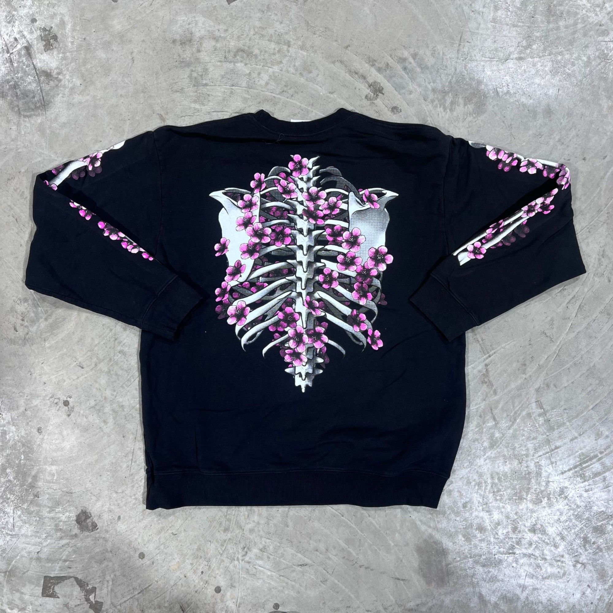 Darren Romanelli NEW DR. ROMANELLI DRx TOKYO SKULLS BLACK SWEATSHIRT SZ 2XL Size US XXL / EU 58 / 5 - 6 Thumbnail