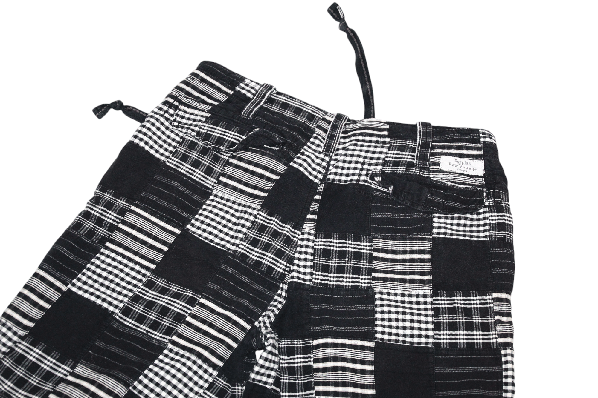 Surplus Research Surplus Raw Vtg Cologne Rugged Flannel Patchwork Cargo Short Size US 32 / EU 48 - 4 Thumbnail
