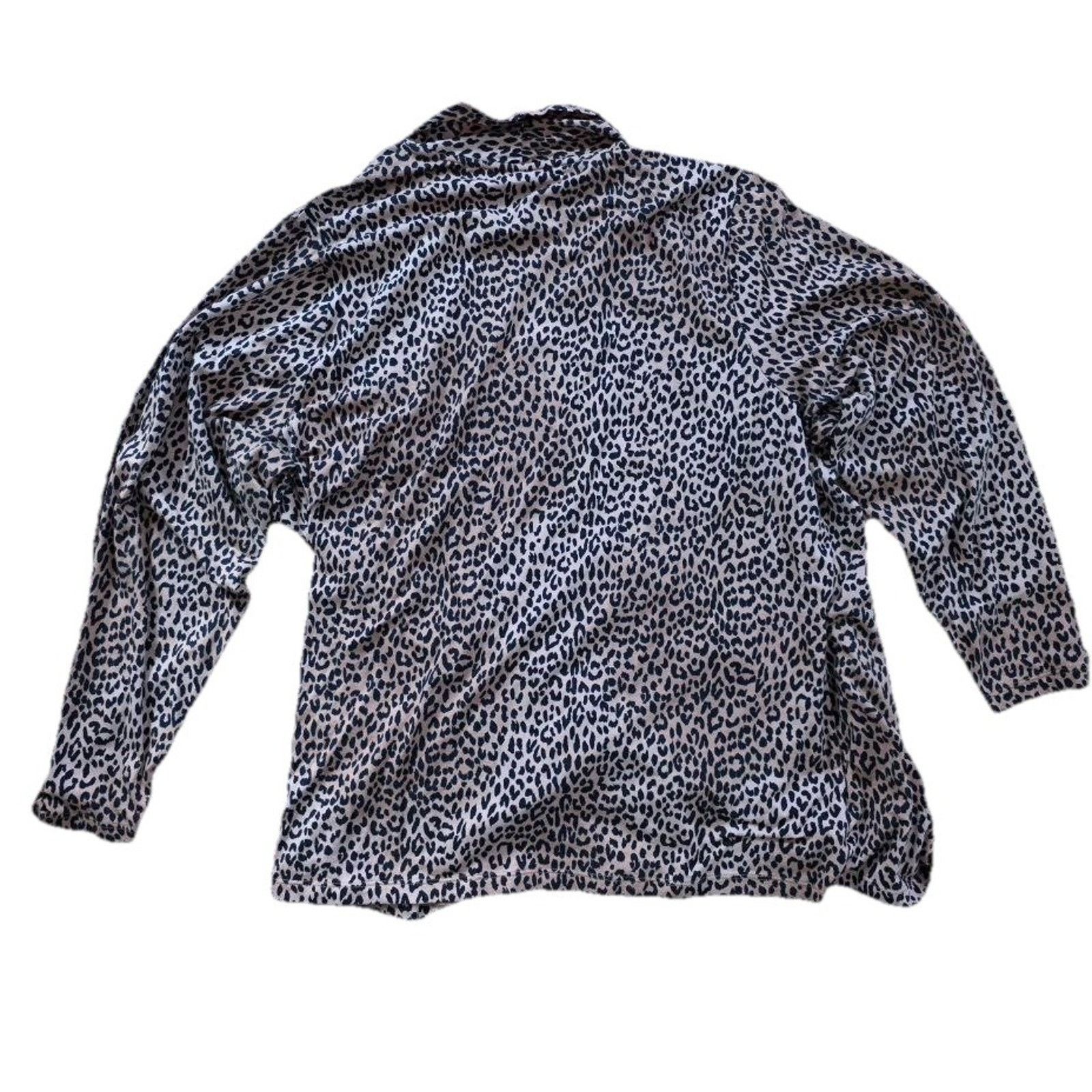 Lands' End Lands End Women Cotton Wrap Top V Neck Size 2X A001829 Size XXL / US 16-18 / IT 52-54 - 6 Thumbnail
