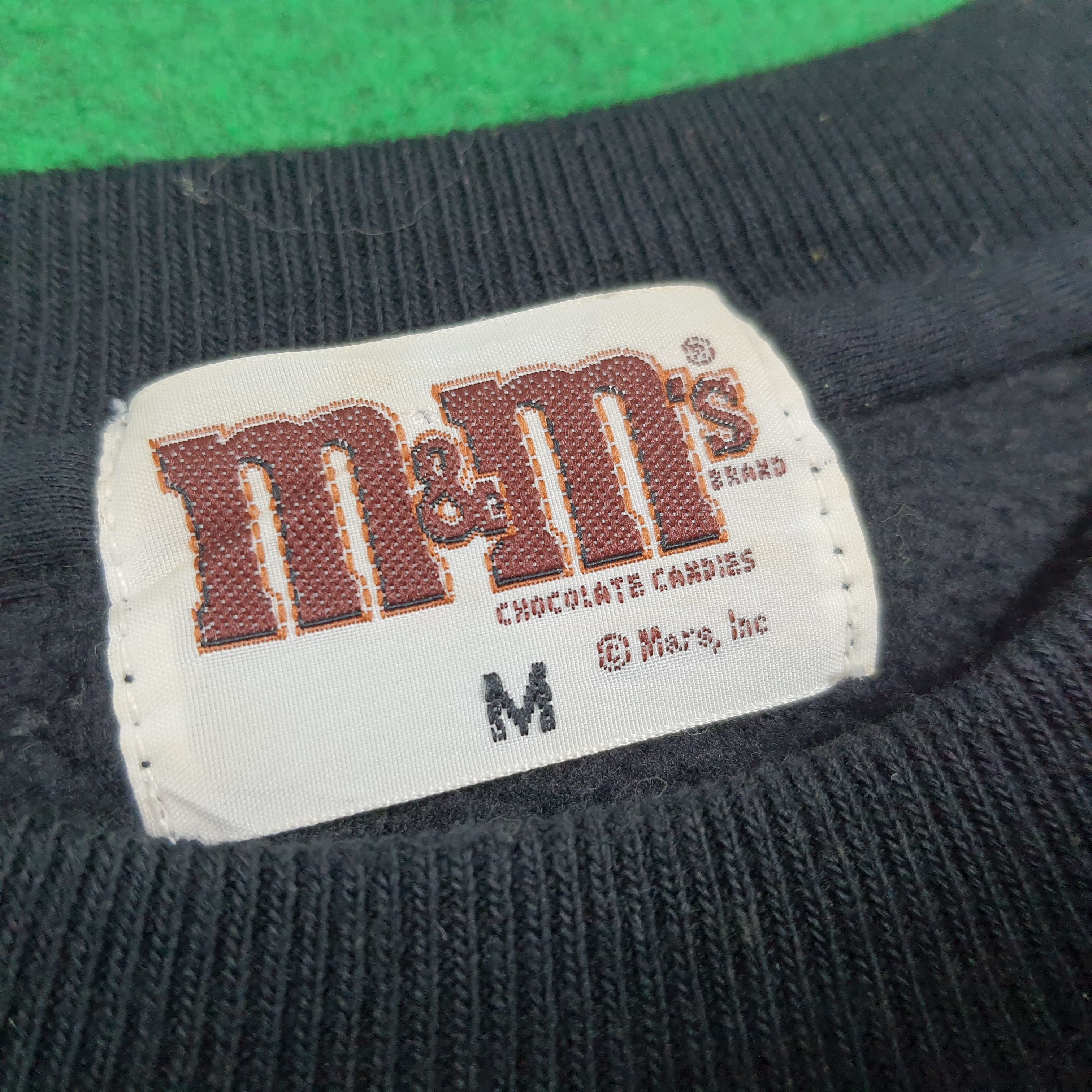 Vintage Vintage 90s M&M Red Character Sweatshirt C282N7 Size US M / EU 48-50 / 2 - 5 Thumbnail