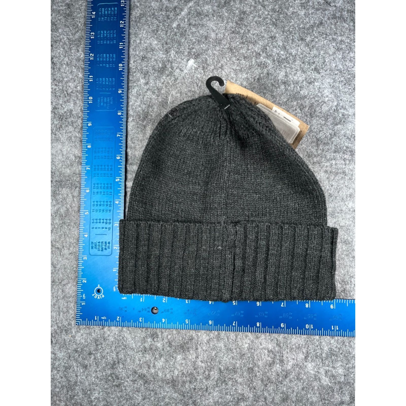 Vintage Happiness Ellen DeGeneres Beanie Toque Women One Size Gray Knit 100% Acrylic NEW Size ONE SIZE - 4 Thumbnail