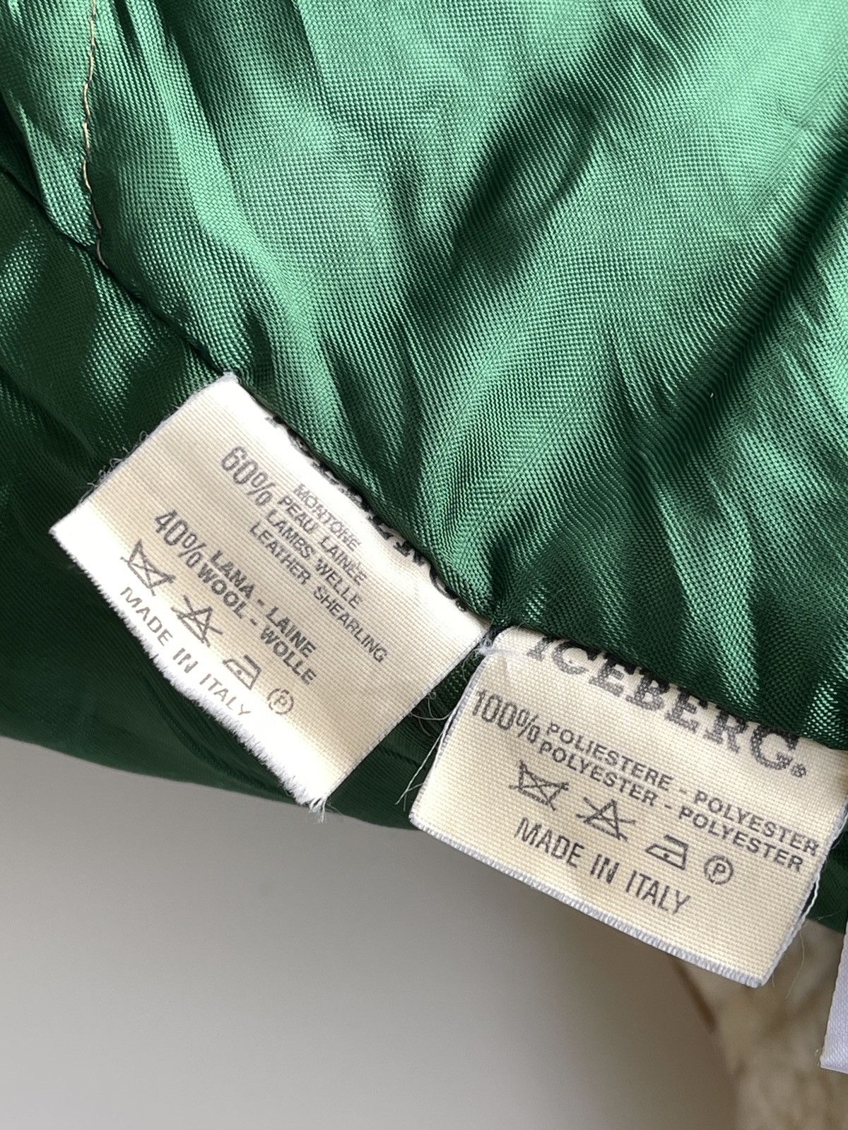 Iceberg 1980 Shearling J.C De Castelbajac Iceberg Pour Jacket Size US M / EU 48-50 / 2 - 15 Thumbnail