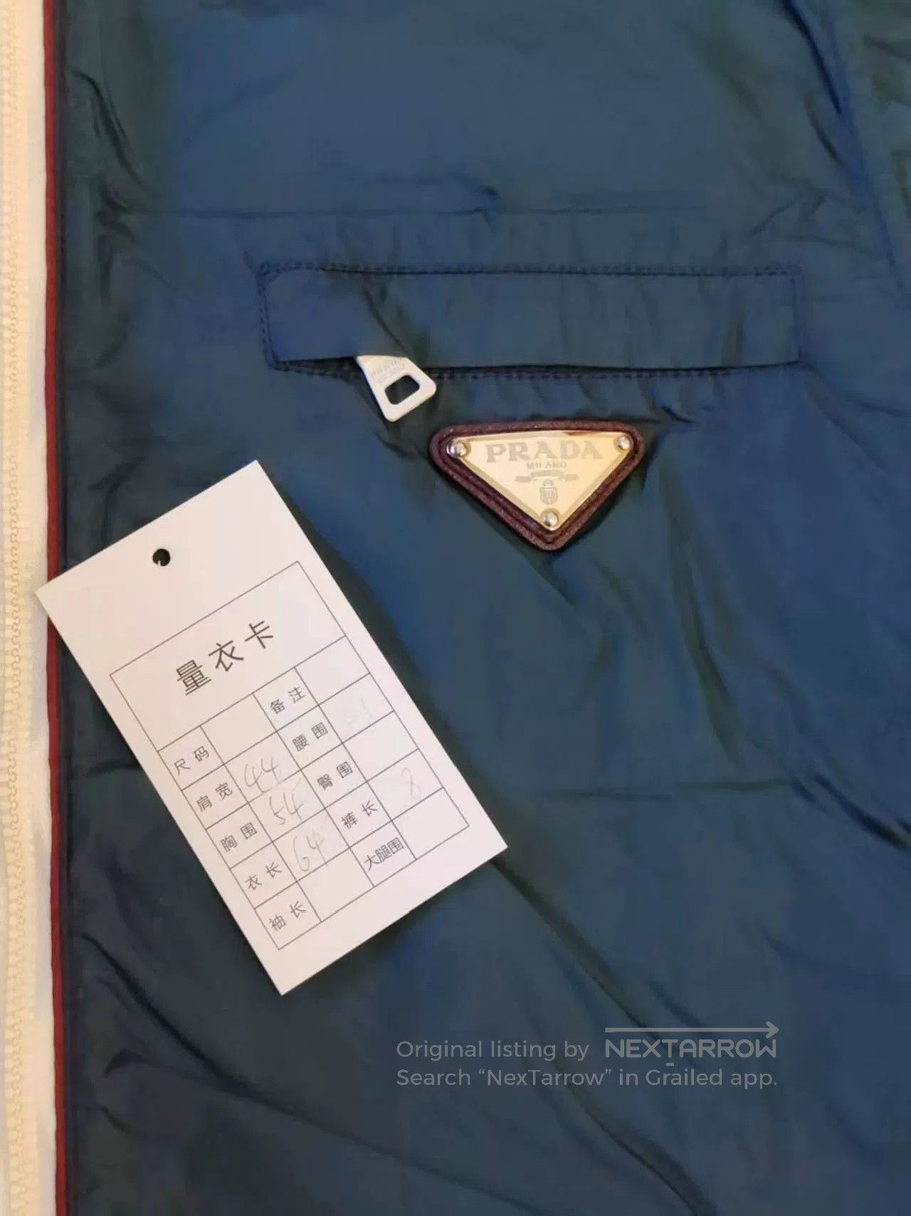 Prada Prada Nylon Vest with Triangle Logo. Size US M / EU 48-50 / 2 - 5 Thumbnail