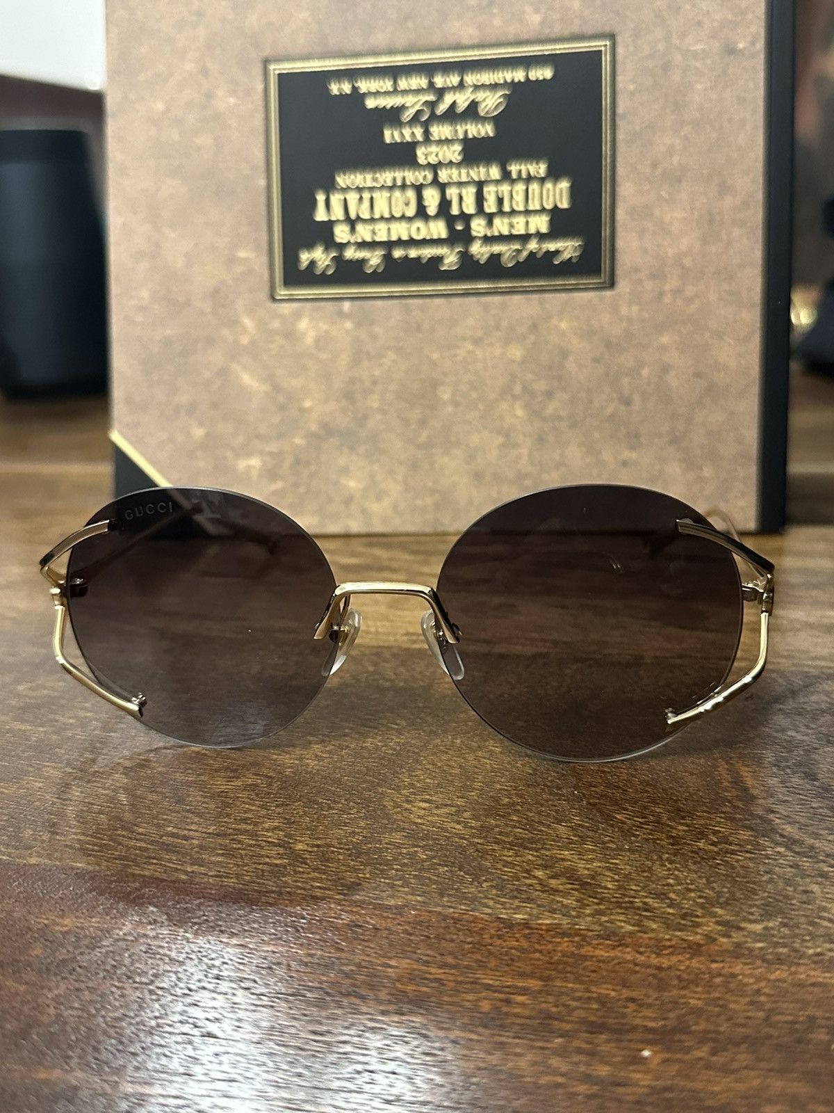 Gucci Gucci Rimless Sunglasses Size ONE SIZE - 5 Thumbnail