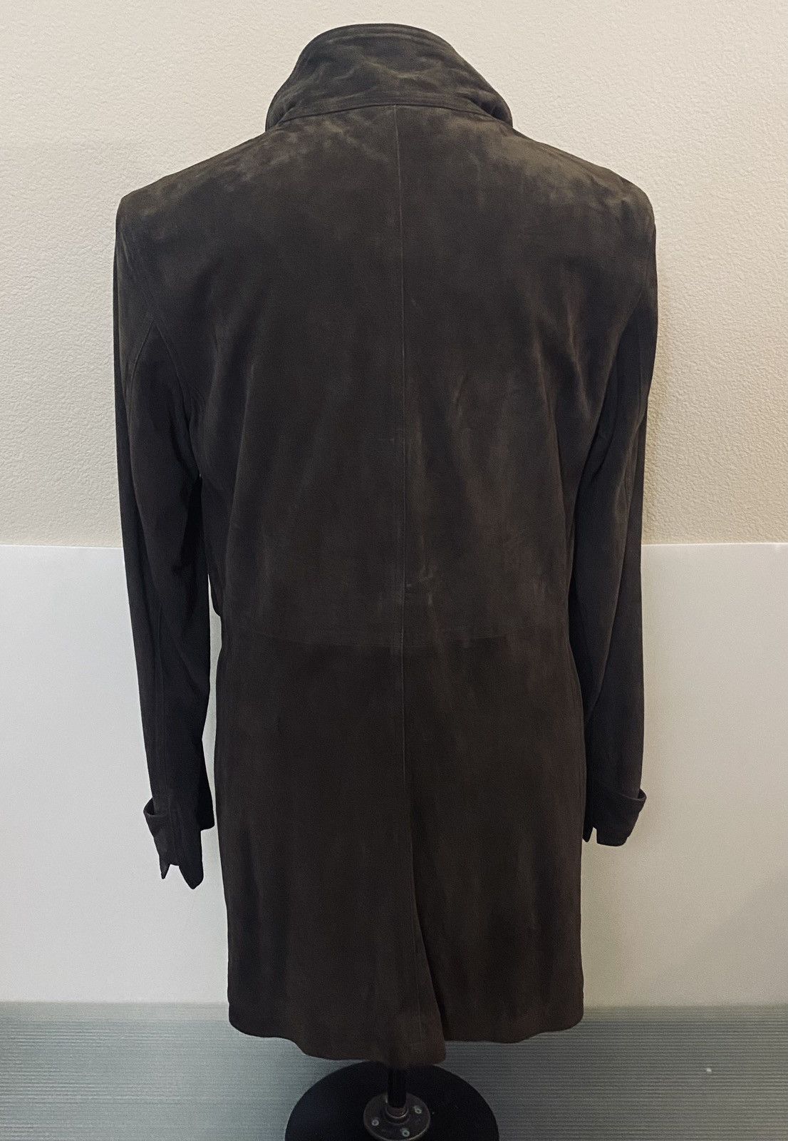 John Varvatos John Varvatos 🇺🇸 espresso goatskin Morrison coat 52 NEW Size US L / EU 52-54 / 3 - 3 Thumbnail