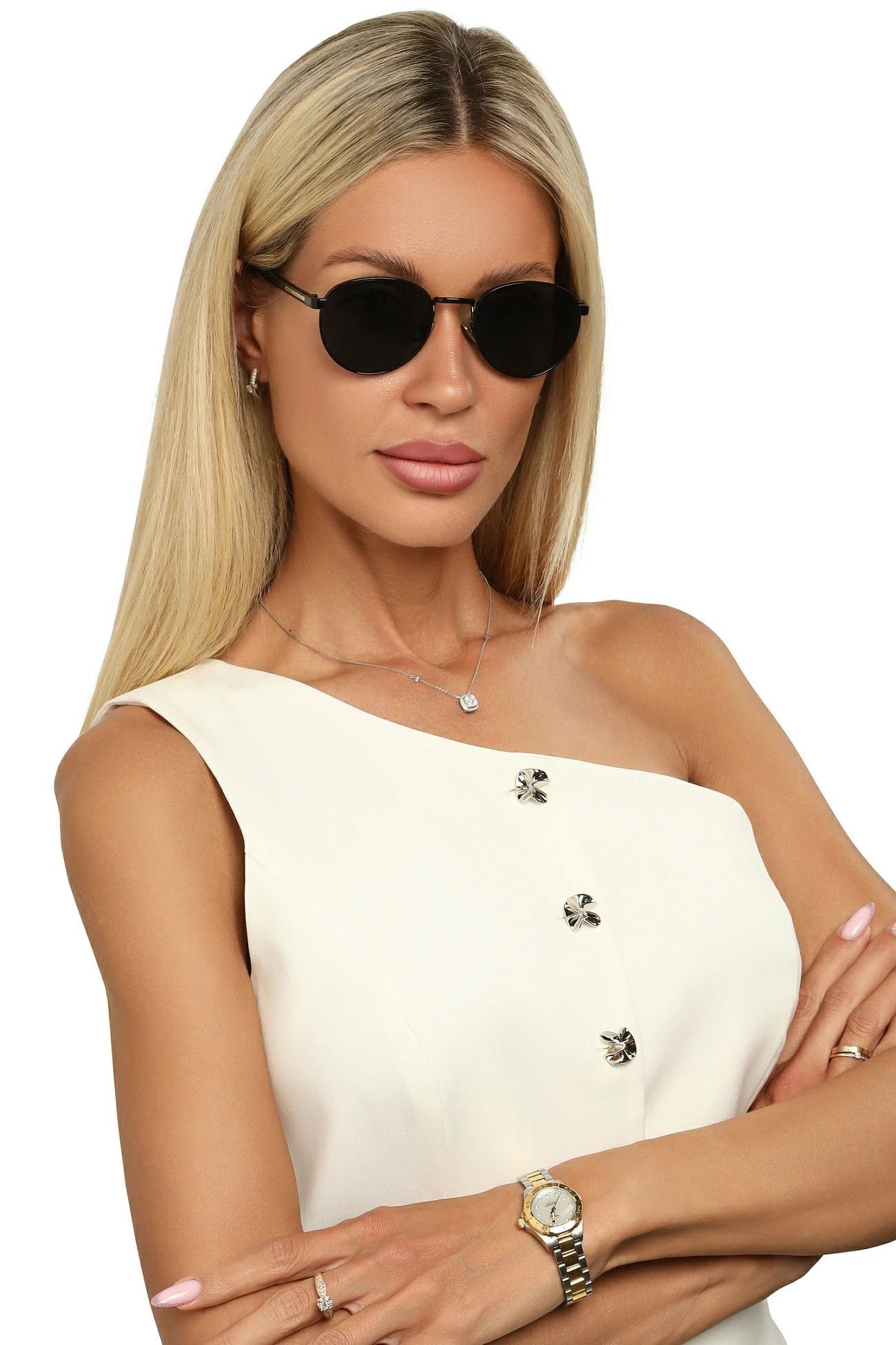 Prada Prada Men Sunglasses Round PRB51S 1AB5Z1 NEW AUTHENTIC Size ONE SIZE - 12 Thumbnail