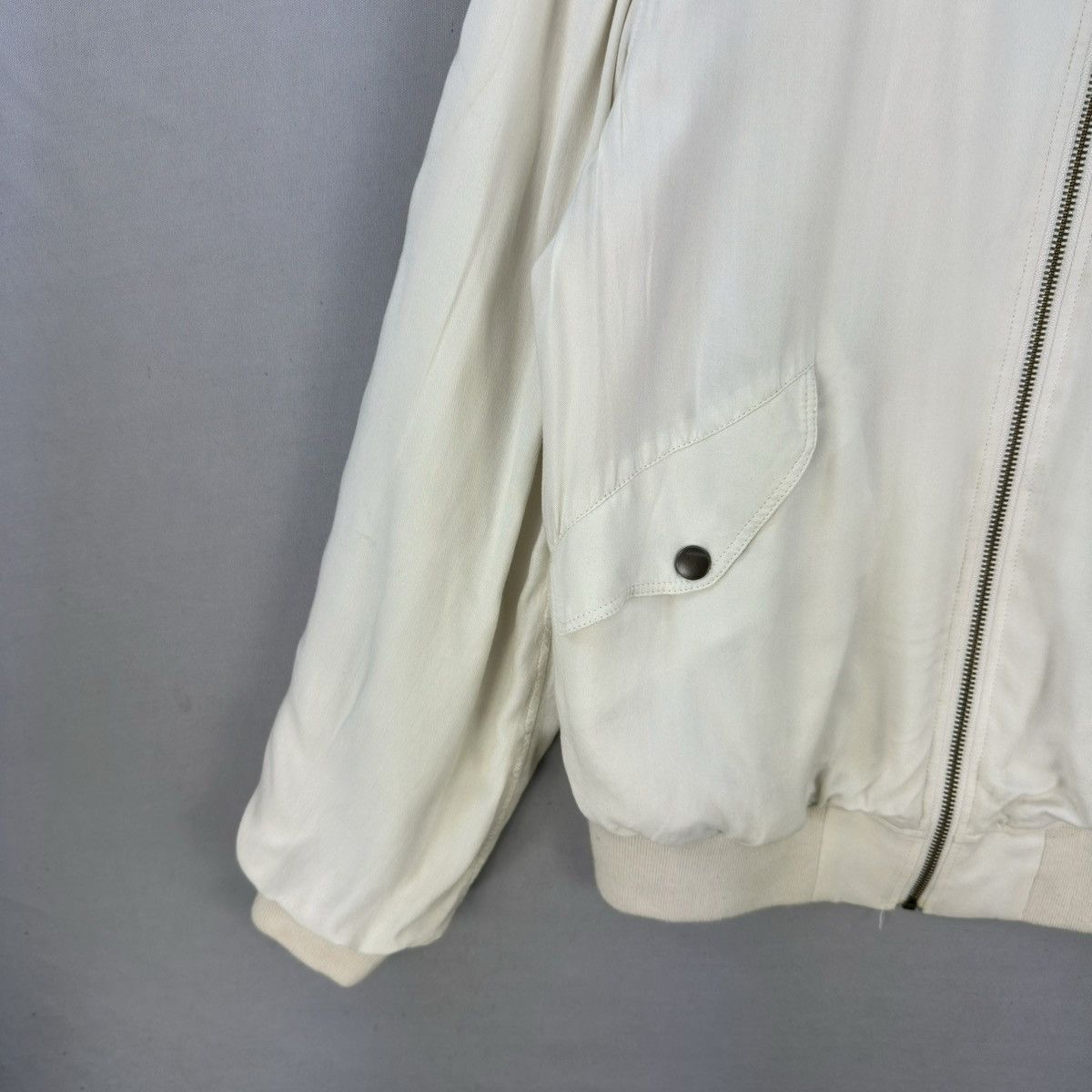 Hysteric Glamour Vintage 2000s HG Embroidered Logo Rayon Bomber Jacket Size US S / EU 44-46 / 1 - 3 Thumbnail