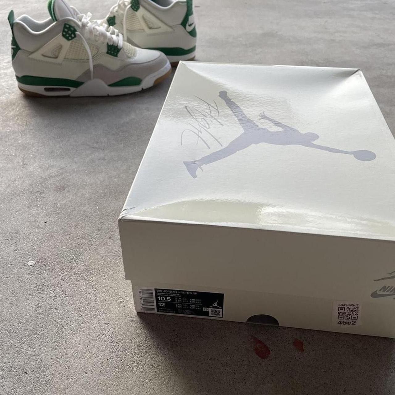 Nike SB Nike Jordan Retro 4 SB Pine Green Size US 10.5 / EU 43-44 - 7 Thumbnail