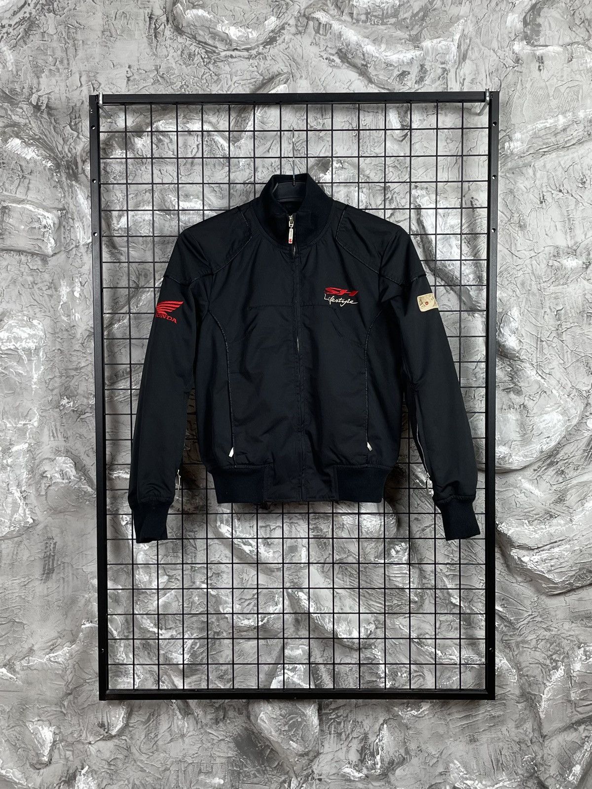 Balenciaga Suomy Vintag Y2K Honda Racing Multi Zip Jacket Japanese Vibe Size US S / EU 44-46 / 1 - 2 Thumbnail