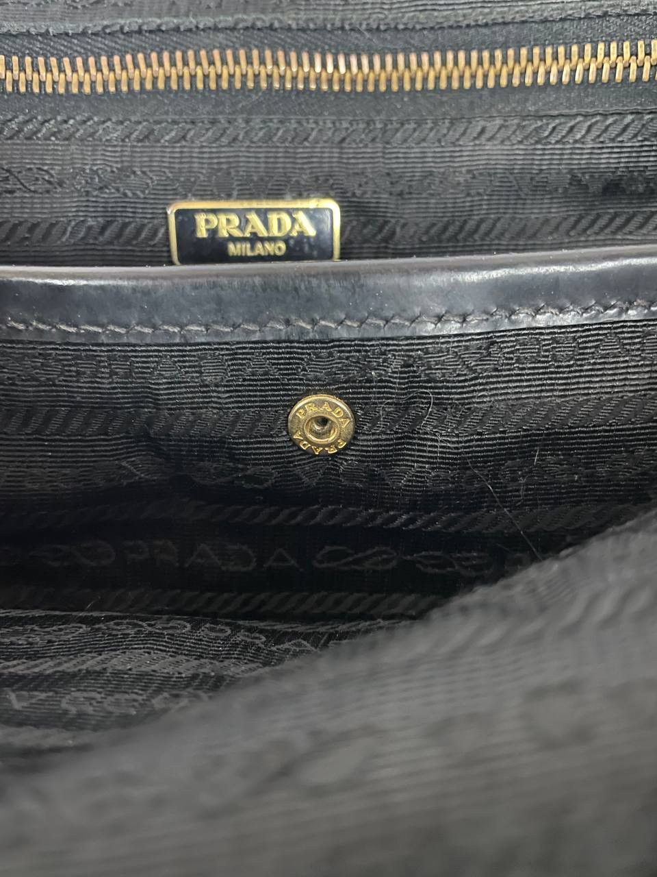 Prada Prada Nylon Black Bag Size ONE SIZE - 20 Thumbnail