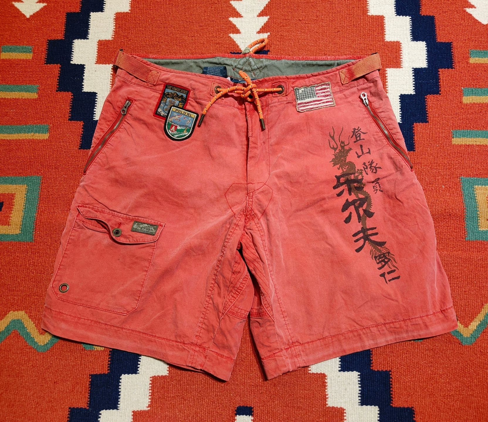 RRL Ralph Lauren Polo Ralph Lauren Cargo Shorts Size US 36 / EU 52 - 1 Thumbnail
