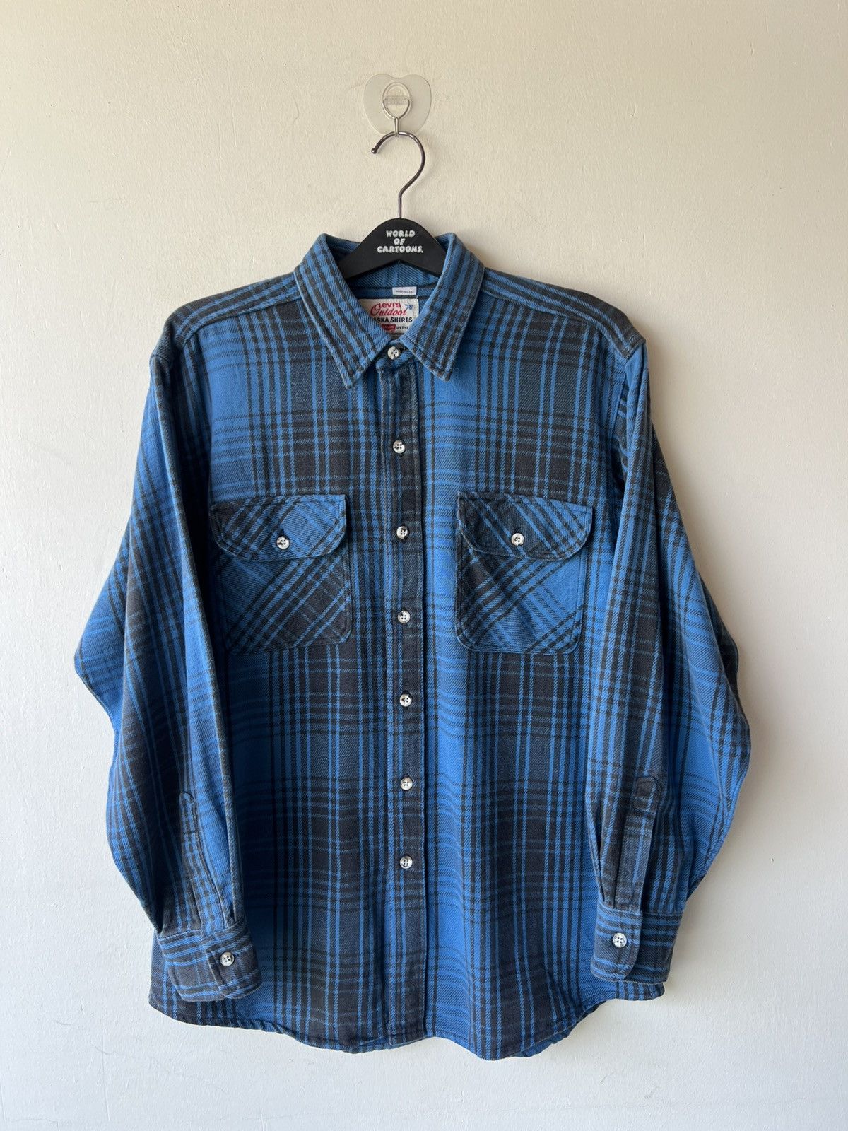 Levi's 1994 Levi’s Outdoors Alaska Flannel Shirt Vintage Size US L / EU 52-54 / 3 - 6 Thumbnail