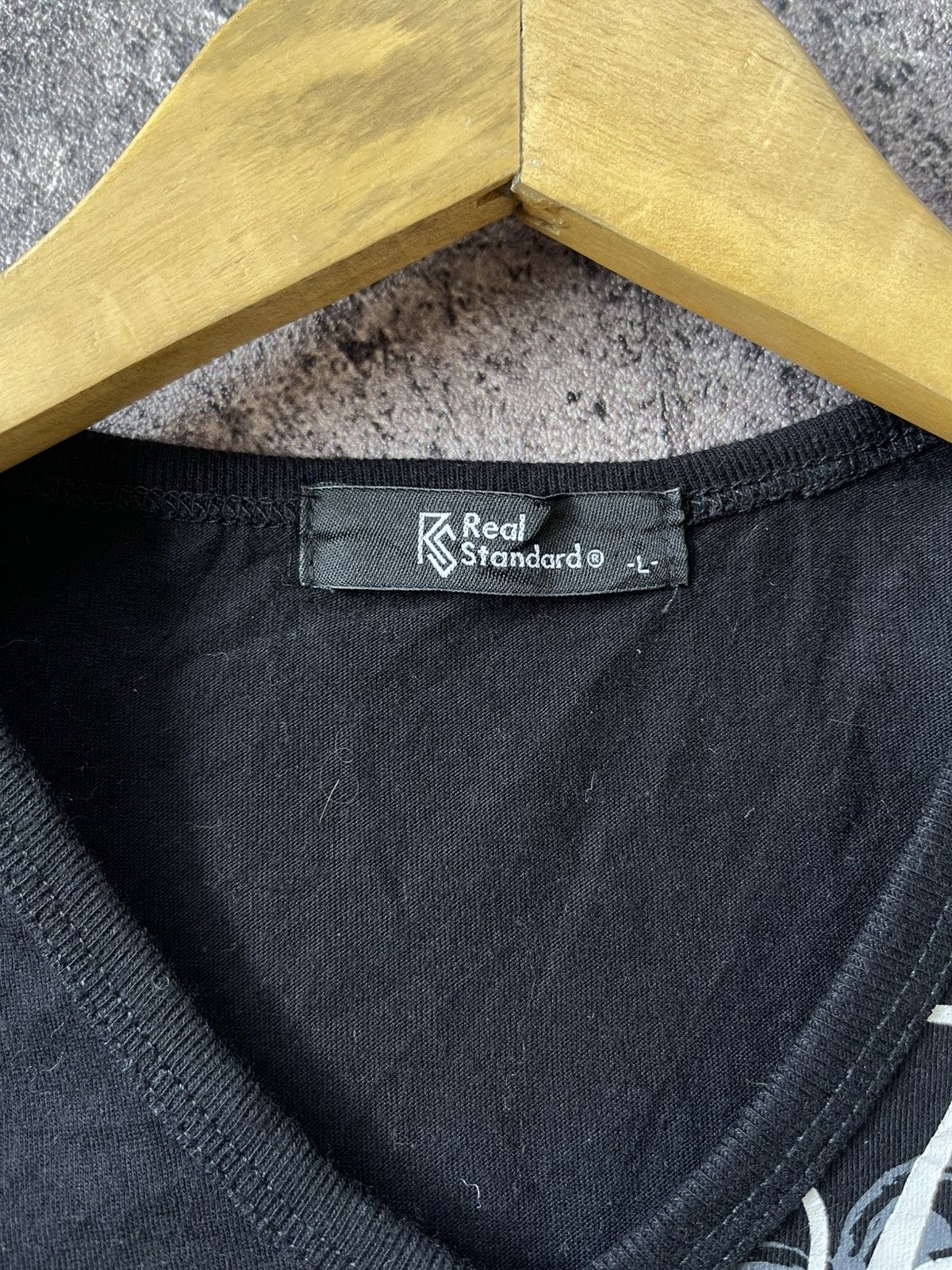 Japanese Brand Y2K Real Standard ifsixwasnine style tee Size US L / EU 52-54 / 3 - 4 Thumbnail