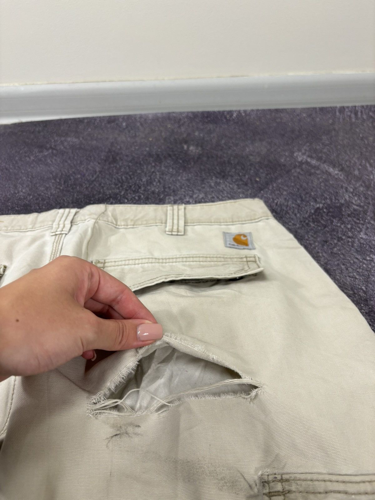 Carhartt Vintage Carhartt Y2K Work Hype Relaxed Fit Cargo Pants Size US 36 / EU 52 - 9 Thumbnail