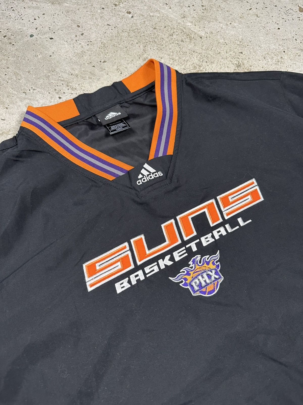 Adidas Vintage Y2K Adidas NBA Phoenix Suns Basketball Track Jacket Size US XL / EU 56 / 4 - 8 Thumbnail