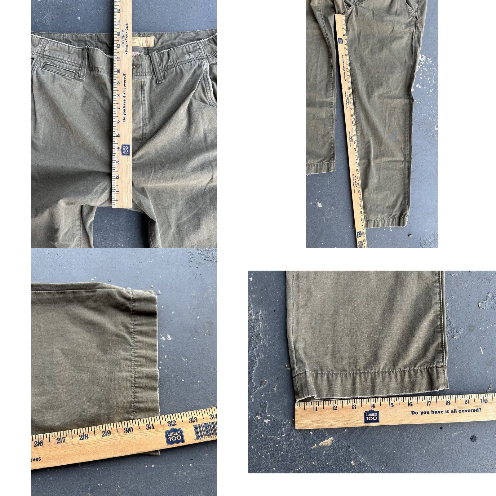 True Religion TRUE RELIGION Jeans Utility Chino Pants Special Ops Standard Issue Size 38 Green Size US 38 / EU 54 - 10 Thumbnail