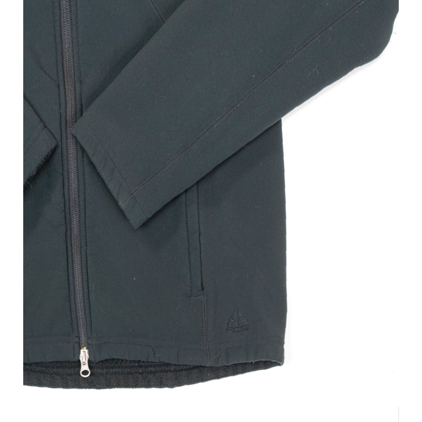 Nike ACG Nike ACG Jacket Women's Black Full Zip Softshell Fleece Lined Size Large Size L / US 10 / IT 46 - 6 Thumbnail
