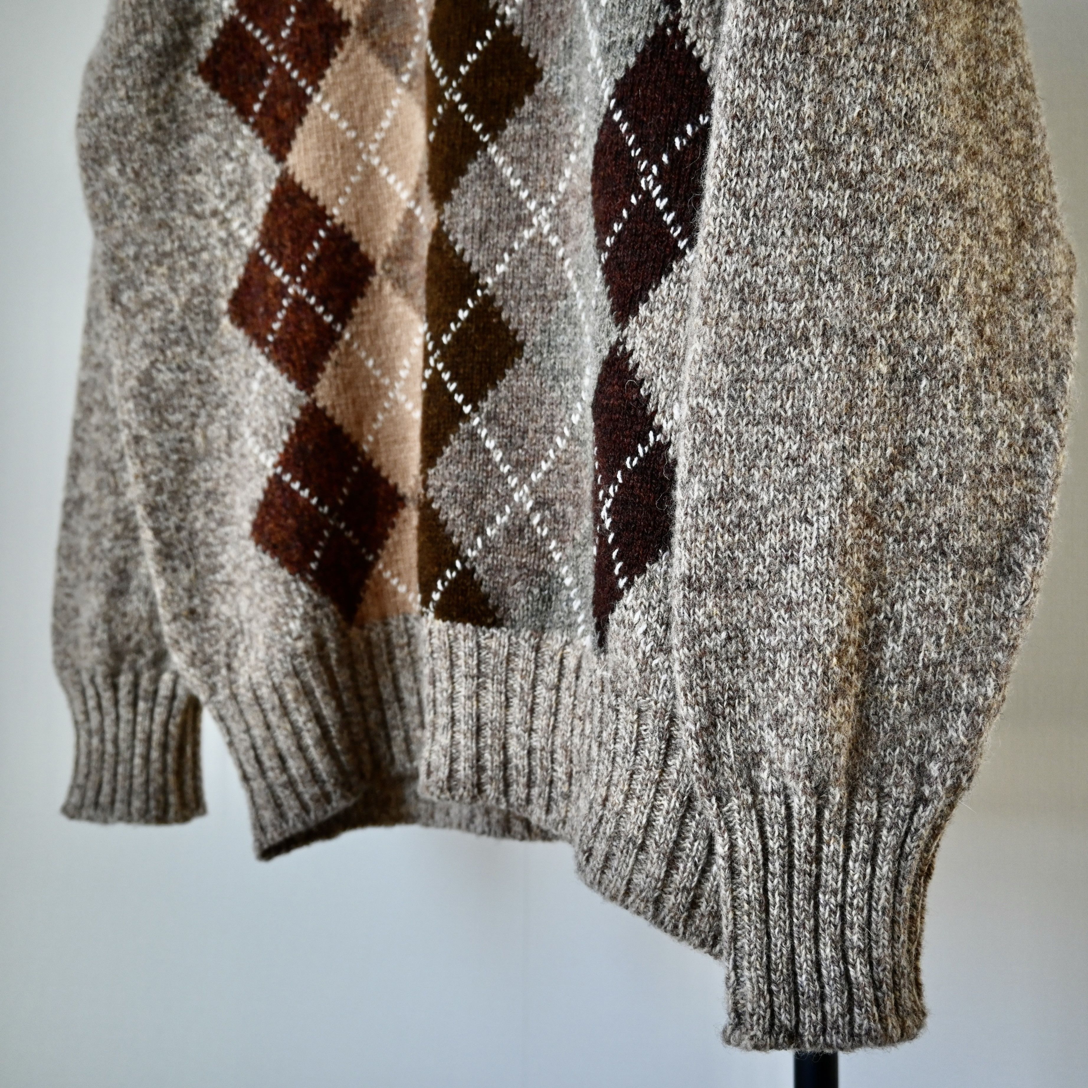 Other John Tulloch multi-argyle pure wool sweater made in Scotland Size US M / EU 48-50 / 2 - 8 Thumbnail