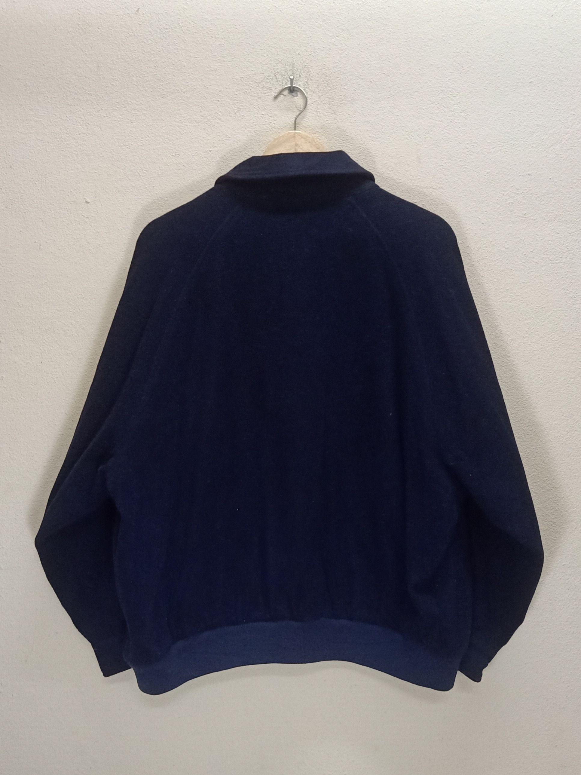Burberry Rare!! BURBERRYS 80s Made In England Dark Navy Jacket Size US XL / EU 56 / 4 - 2 Thumbnail