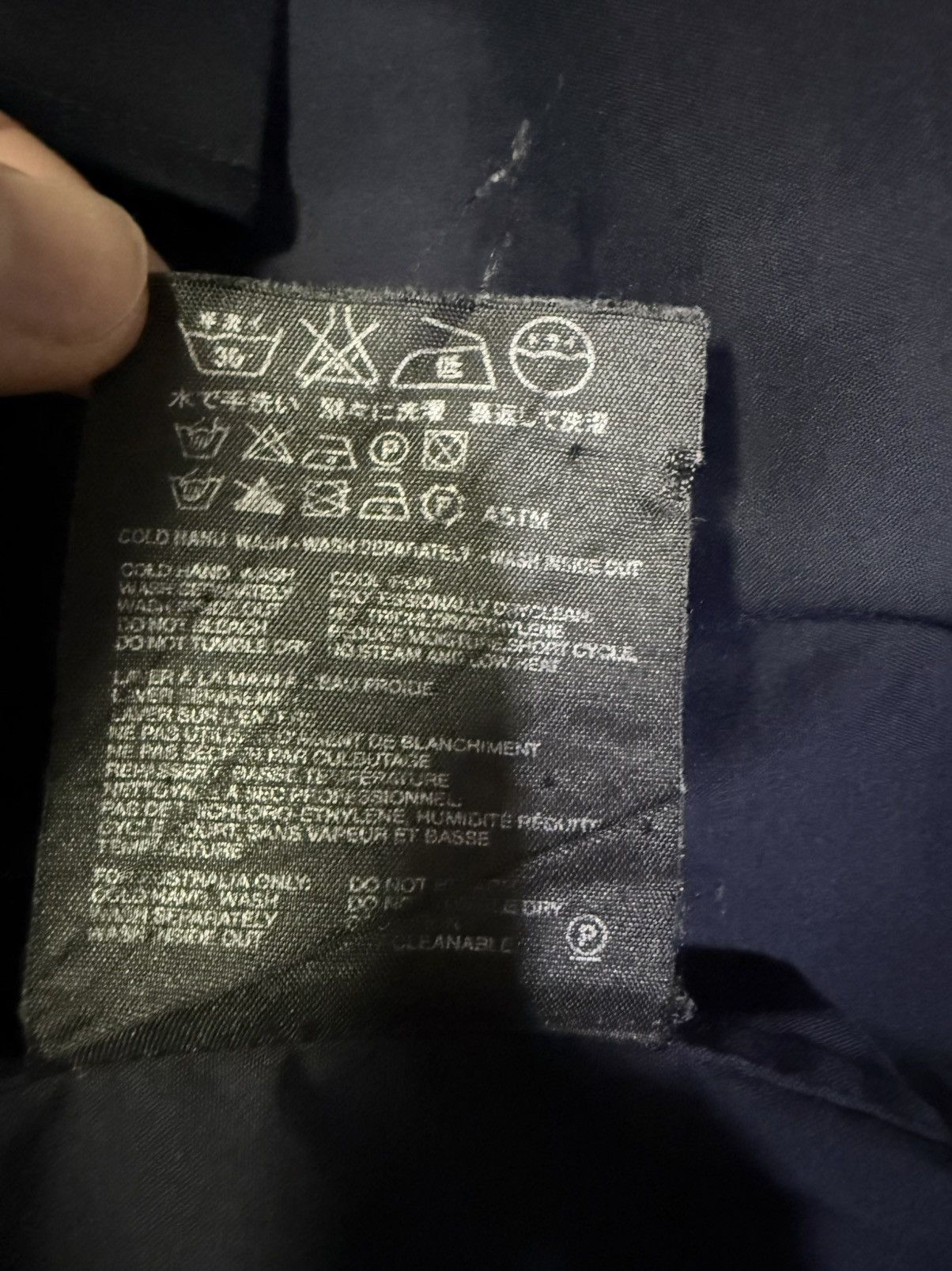 Prada 2000s PRADA Archive Oversized Dark Navy Shirt Size US S / EU 44-46 / 1 - 11 Thumbnail