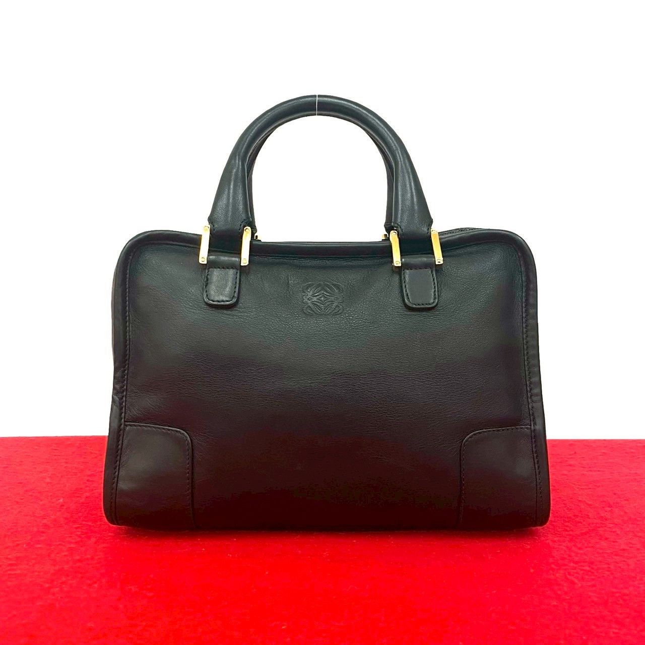 Loewe Loewe Loewe Amazona 28 Leather 2way Bag Leather Handbag 31435 DUTY FREE for USA Size ONE SIZE - 1 Thumbnail