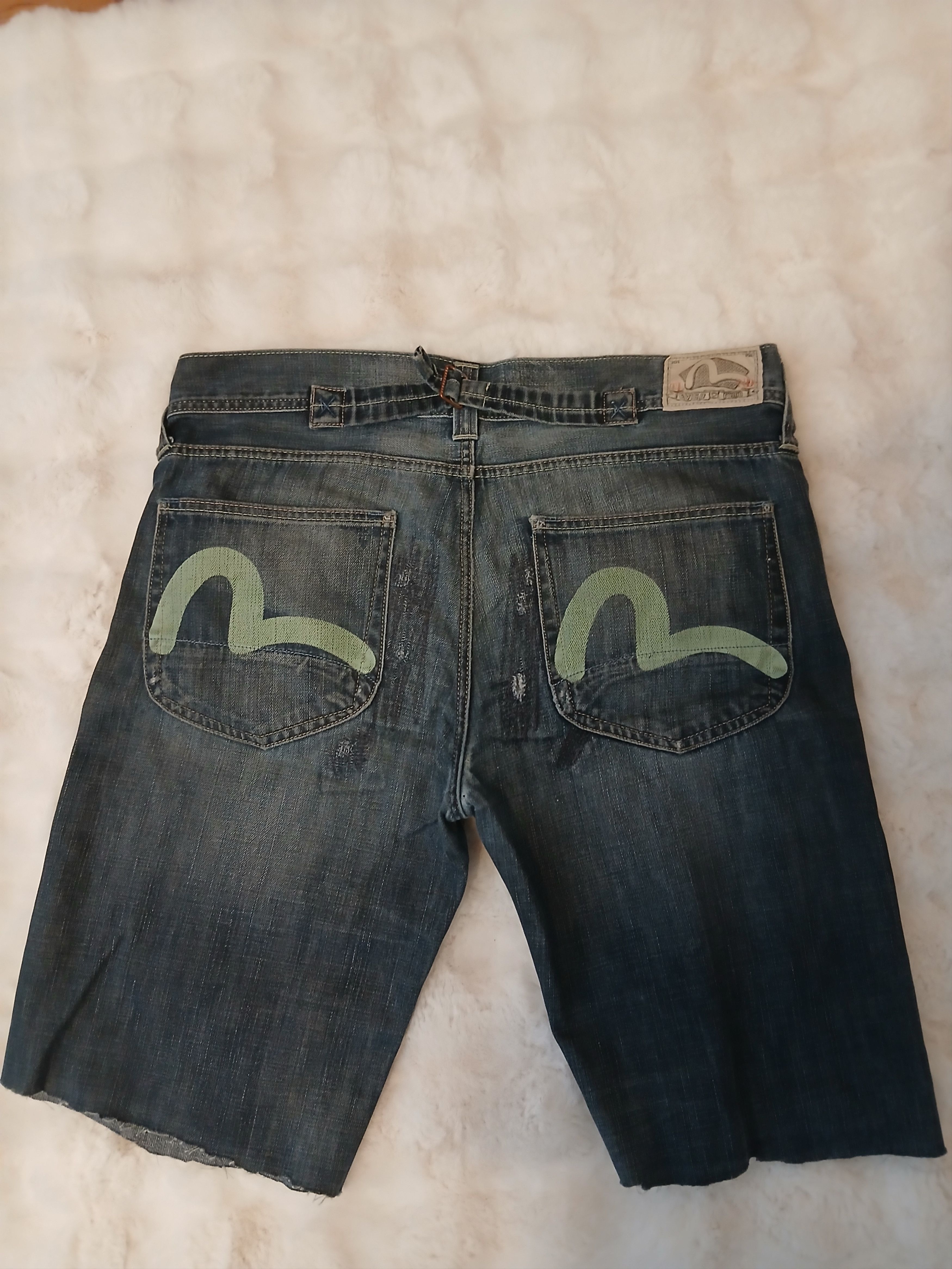 Evisu × Puma Evisu x Puma "TLND" Custom Jorts - 90s NYC Baggy Archive Size US 36 / EU 52 - 3 Thumbnail