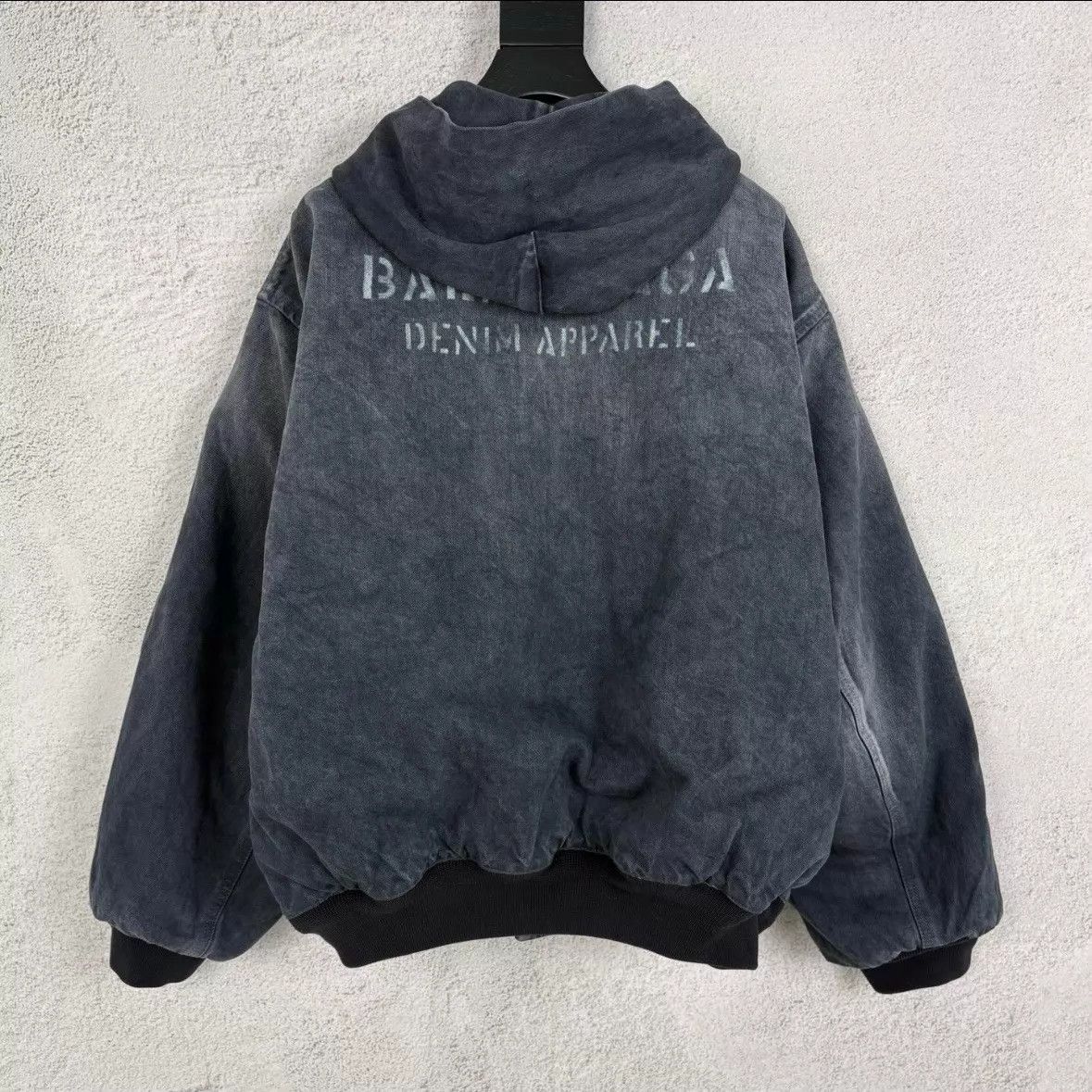 Balenciaga Balenciaga Vintage Back Logo Gray Cotton Jacket Size S Size S / US 4 / IT 40 - 2 Thumbnail