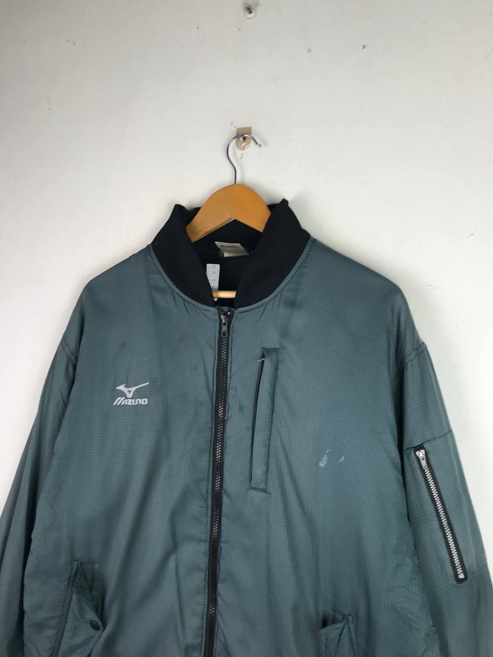 Japanese Brand × Mizuno × Vintage Vintage 90's Mizuno Full Zipper Jacket Size US L / EU 52-54 / 3 - 6 Thumbnail