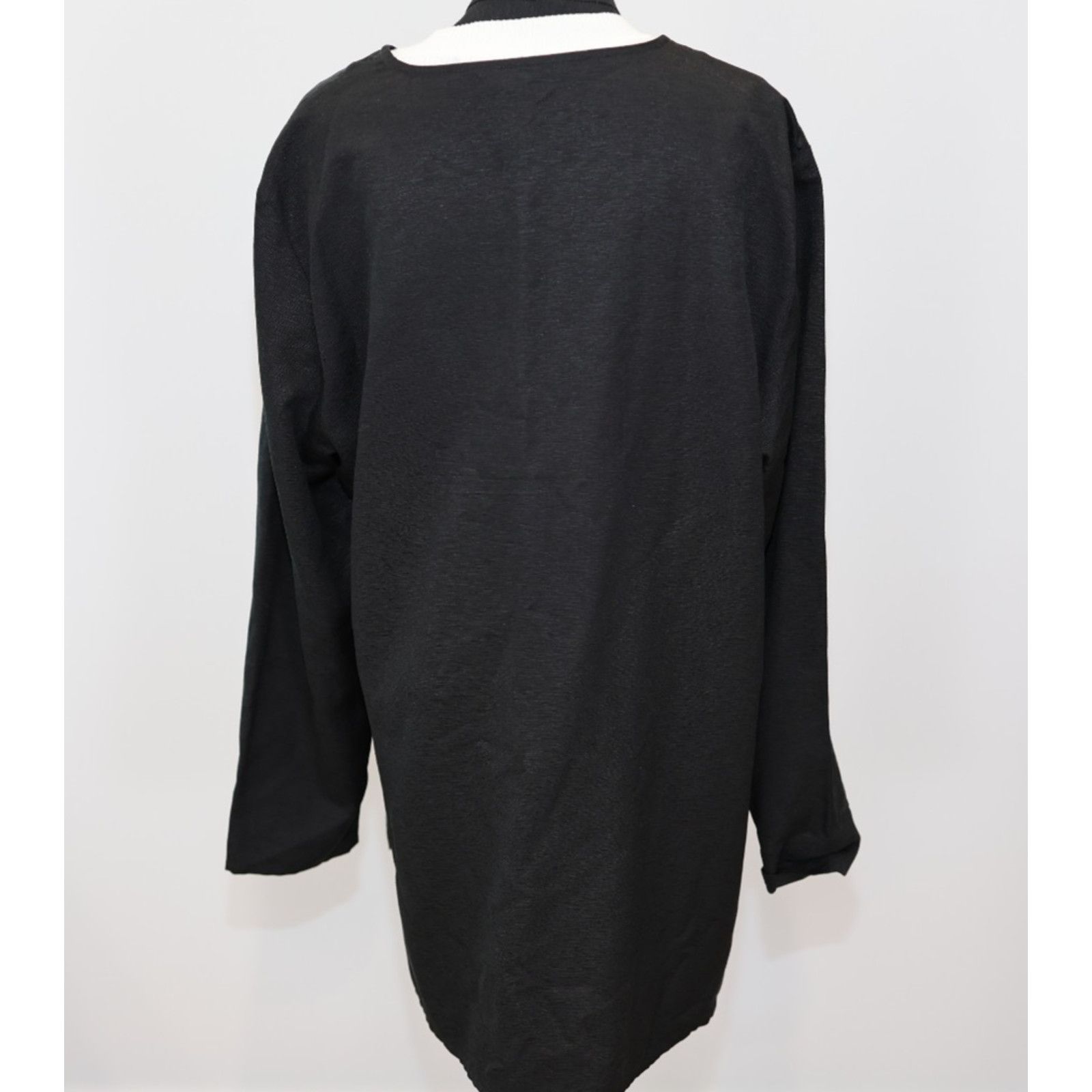 Eileen Fisher EILEEN FISHER Silk Georgette Crepe One Button Jacket Size L Size L / US 10 / IT 46 - 7 Thumbnail