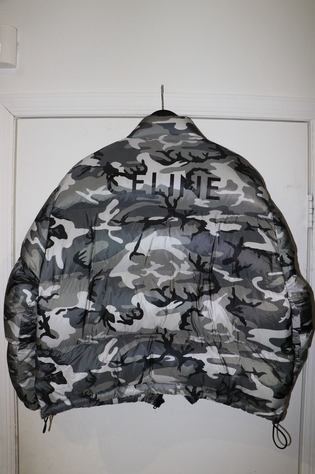 Celine Celine by Hedi Slimane Camouflage Down Puffer Jacket Size 48 Size US M / EU 48-50 / 2 - 13 Thumbnail