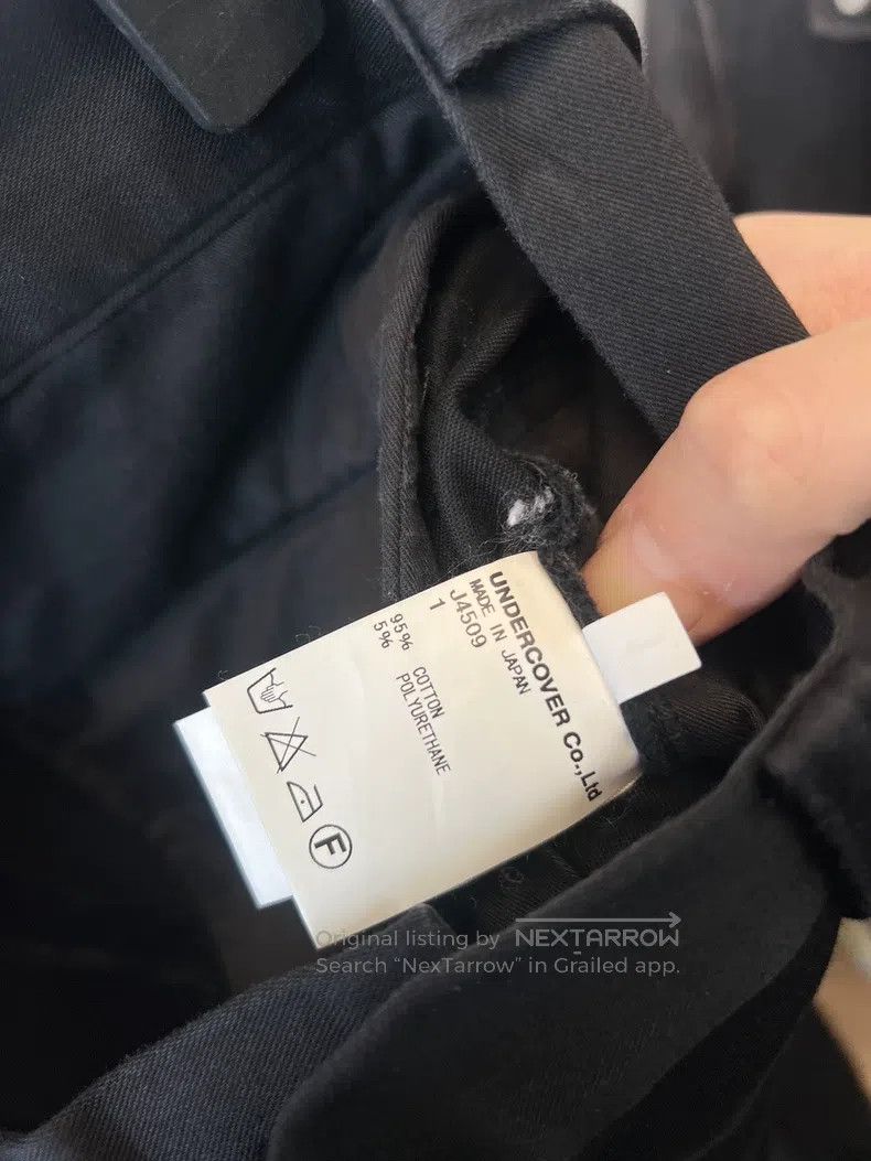 Undercover Undercover size S Straight Leg Trousers with Cuffed Ankle Size US 27 - 4 Thumbnail