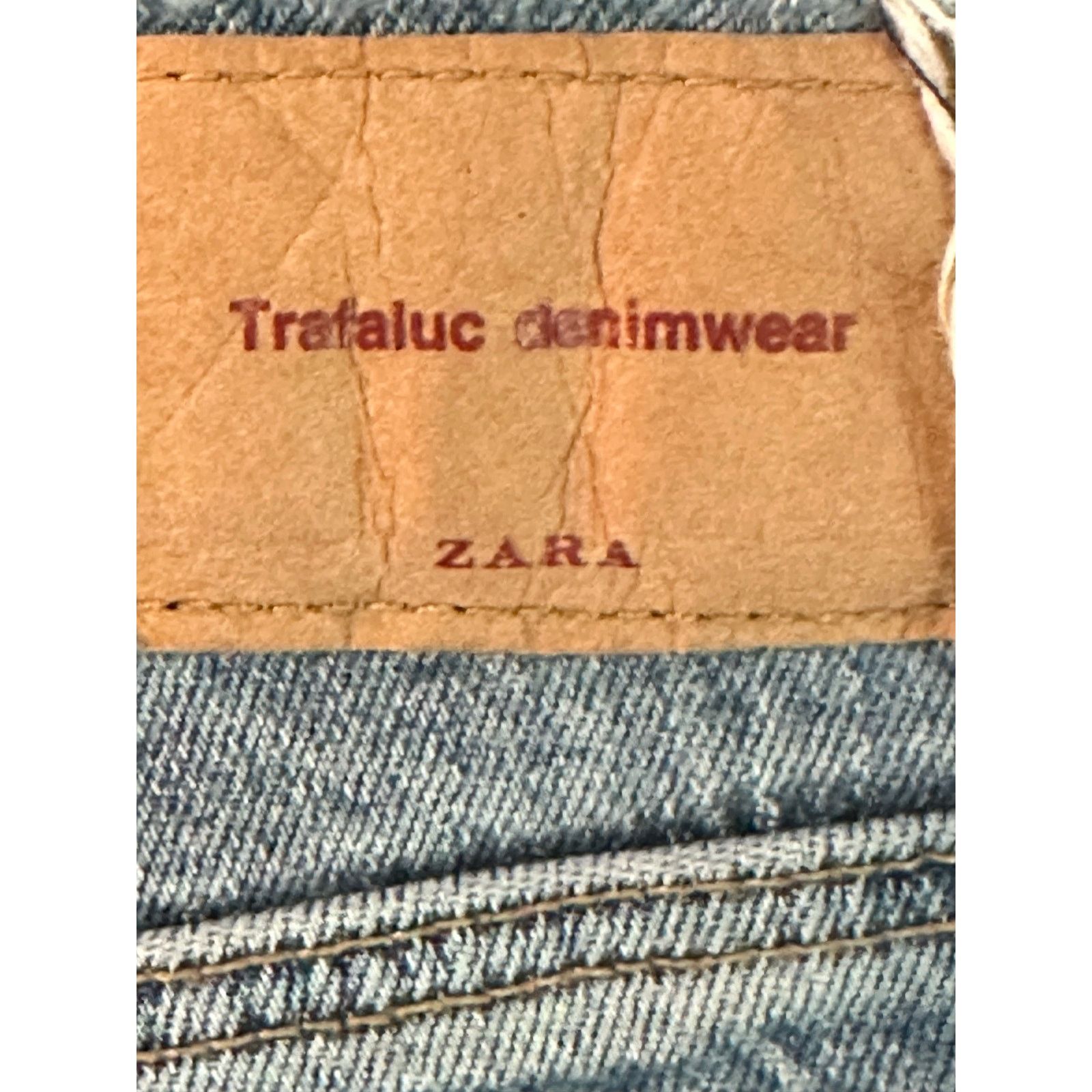 Zara ZARA Trafaluc Denimwear Fringe Distressed Shorts Size 4 Size 27" / US 4 / IT 40 - 5 Thumbnail
