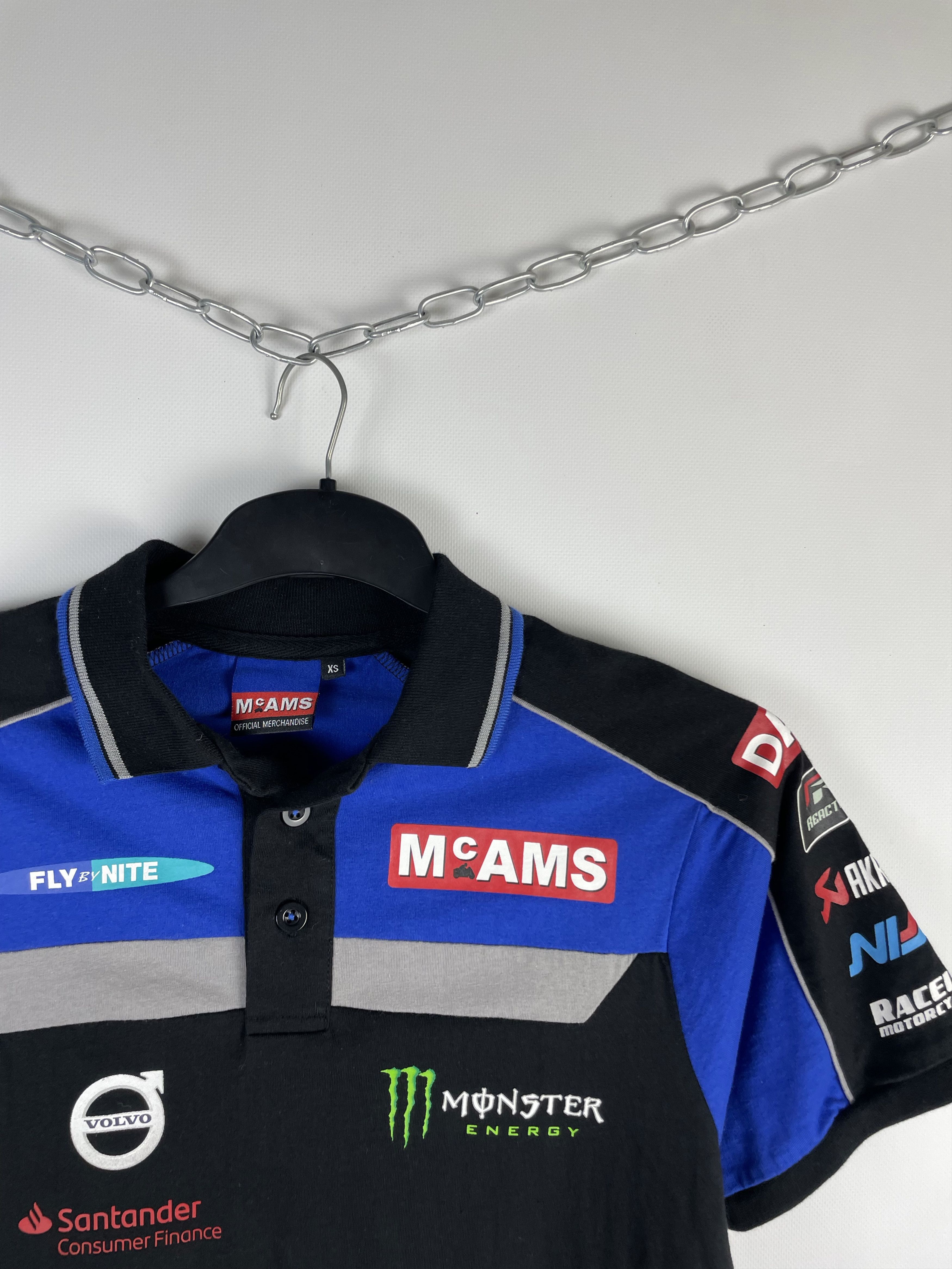 Other McAMS Monster Energy Yamaha Racing BSB Official Team Polo Size US XS / EU 42 / 0 - 4 Thumbnail