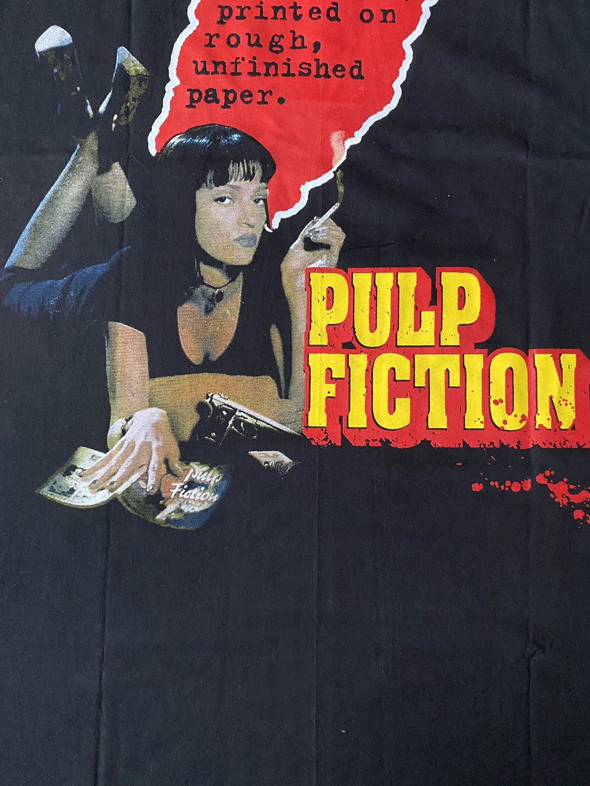 Vintage 🔥RARE🔥Pulp Fiction Promo Cigarettes Movie Band Tee boot Size US L / EU 52-54 / 3 - 6 Thumbnail
